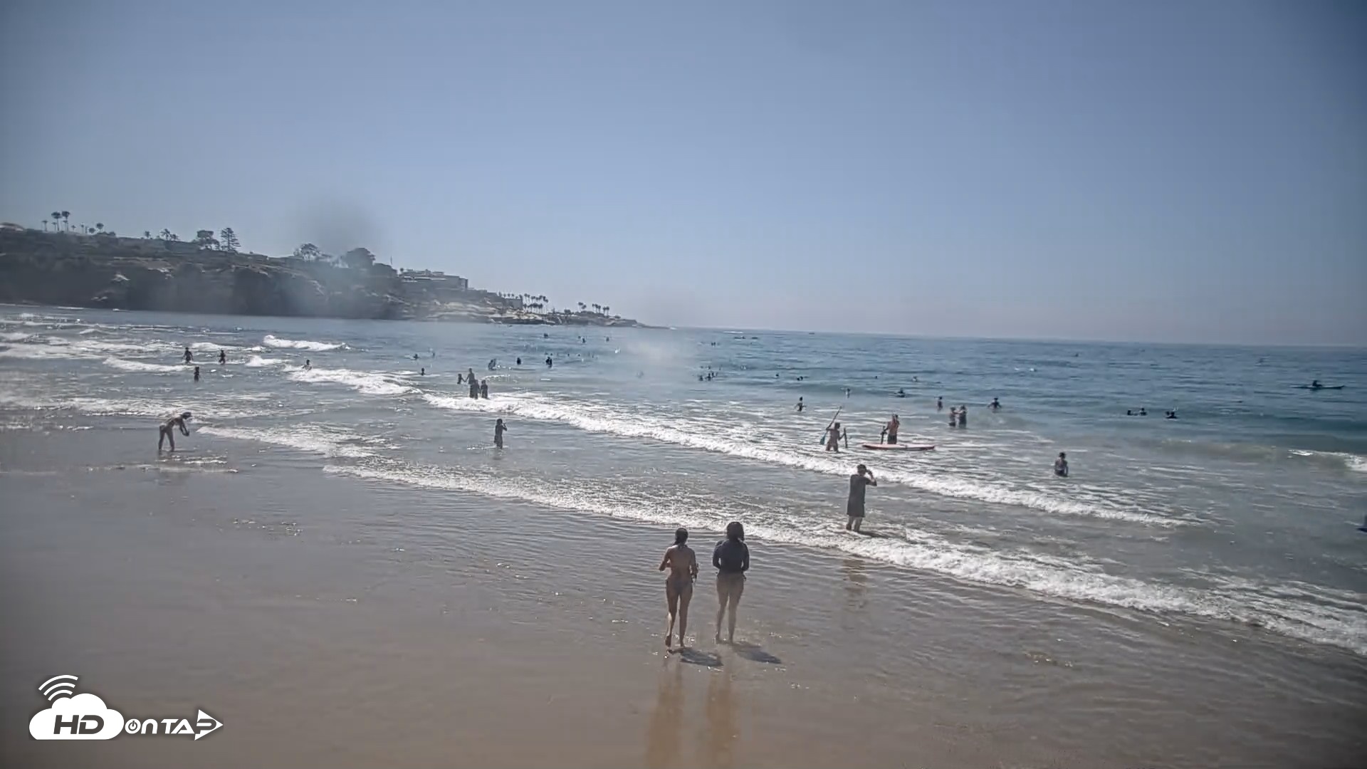 Snapshot of La Jolla Shores Live Surf Cam taken Aug 23, 2026, 2:36pm PDT