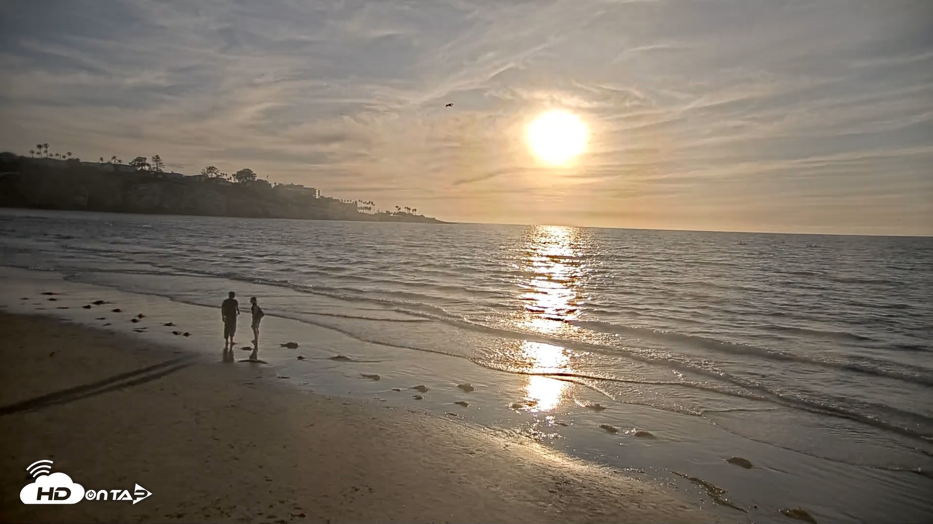 Snapshot of La Jolla Shores Live Surf Cam taken Apr 1, 2026, 6:33pm PDT