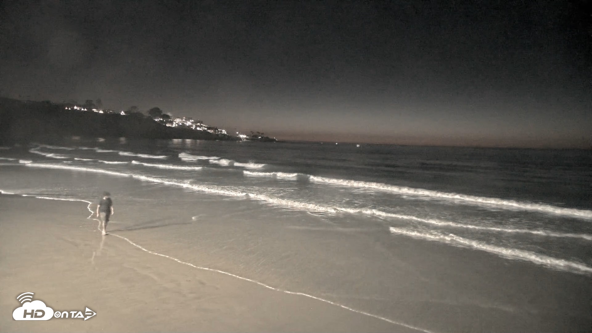 Snapshot of La Jolla Shores Live Surf Cam taken Oct 3, 2026, 7:26pm PDT