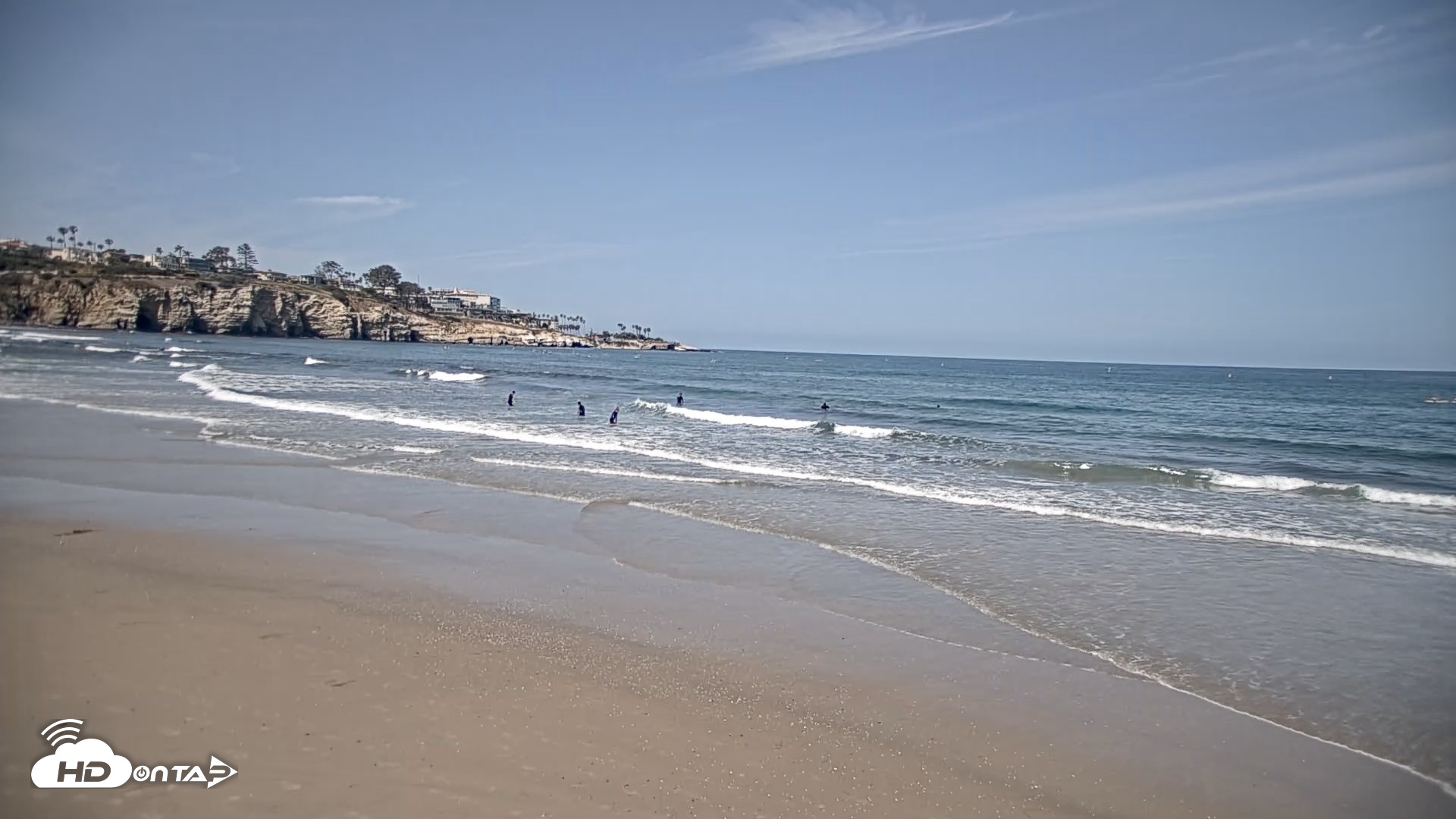 Snapshot of La Jolla Shores Live Surf Cam taken Apr 28, 2026, 10:49am PDT