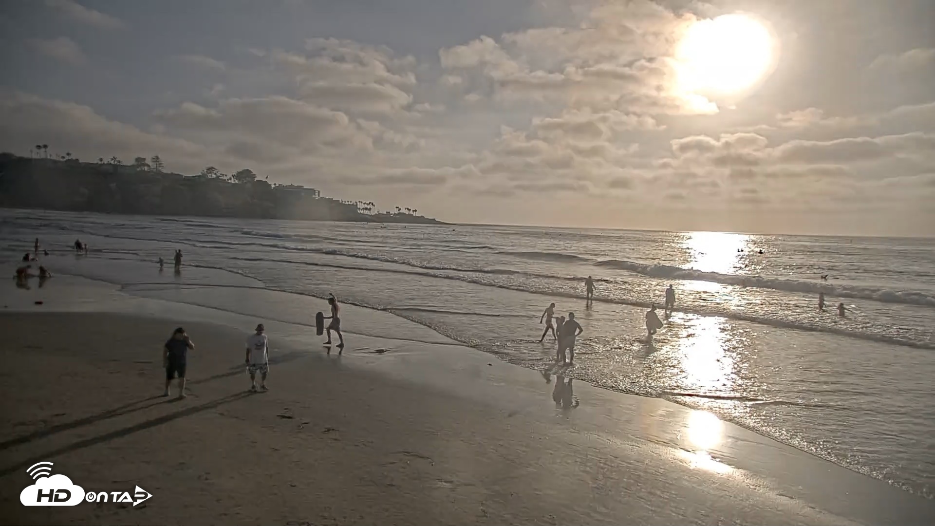 Snapshot of La Jolla Shores Live Surf Cam taken Aug 1, 2026, 6:42pm PDT
