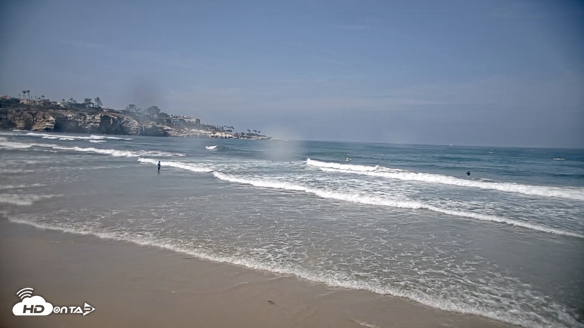 Snapshot of La Jolla Shores Live Surf Cam taken Aug 20, 2026, 11:55am PDT