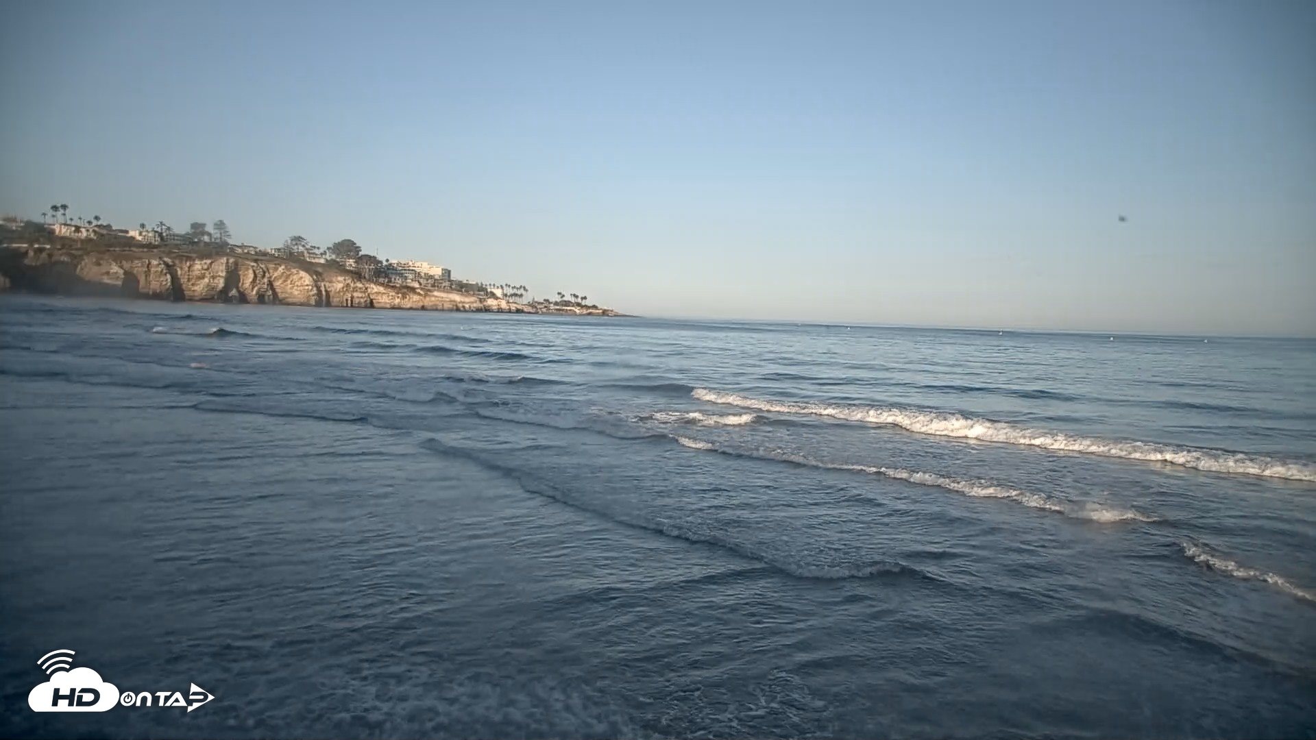 Snapshot of La Jolla Shores Live Surf Cam taken Sep 10, 2026, 7:12am PDT