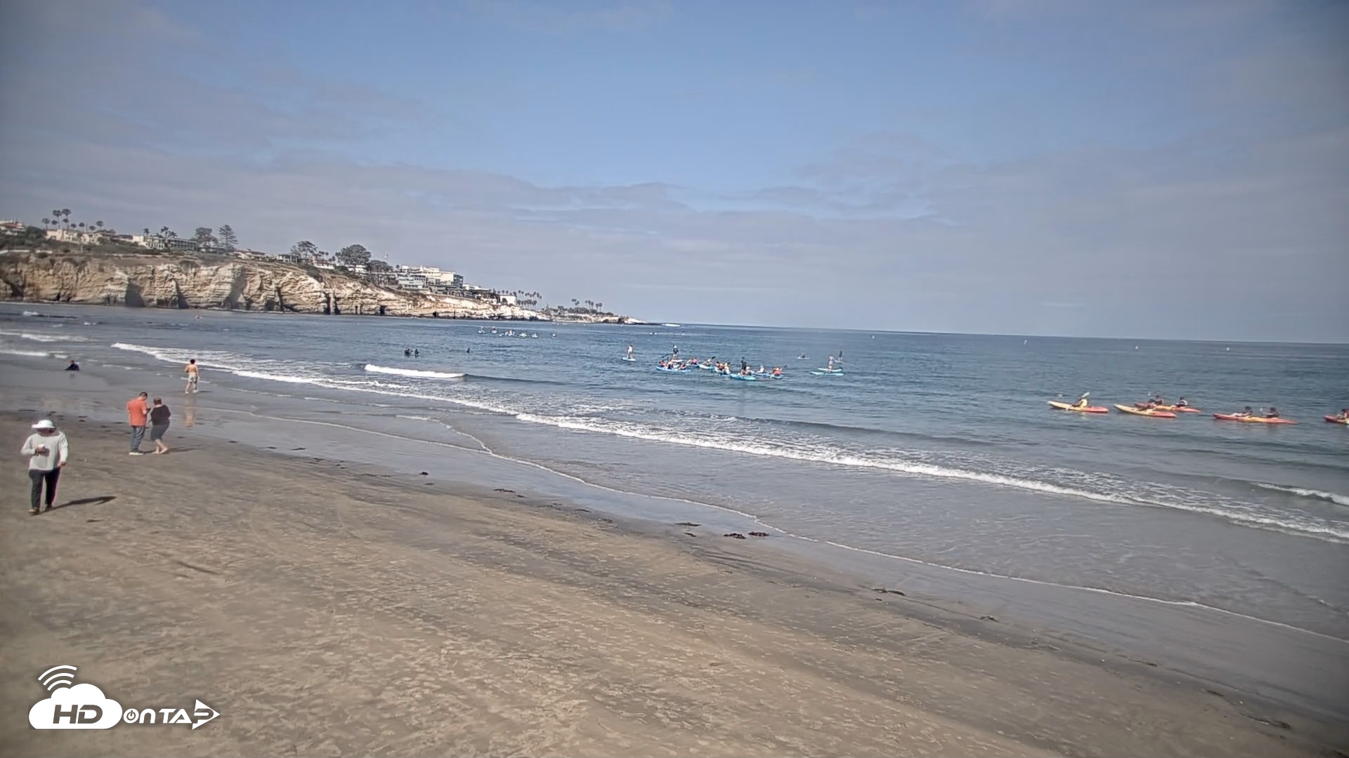 Snapshot of La Jolla Shores Live Surf Cam taken Jul 2, 2026, 9:35am PDT