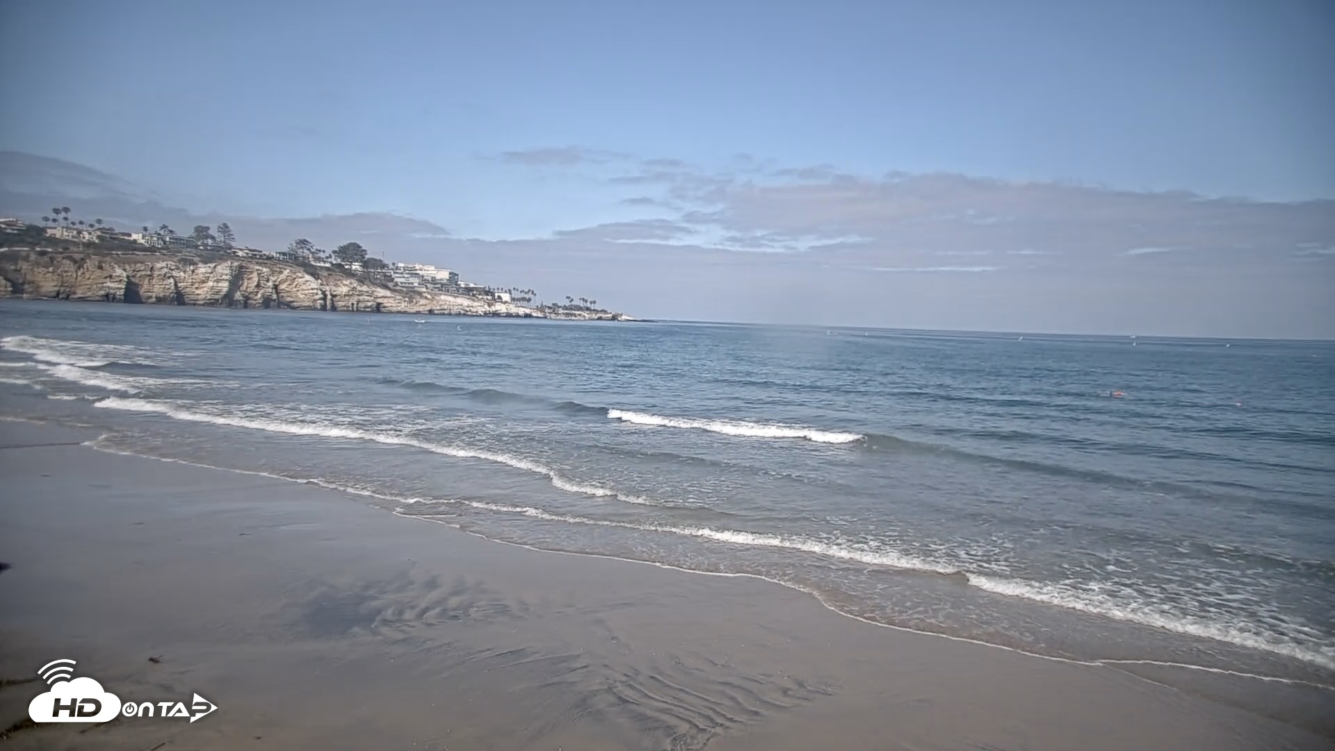 Snapshot of La Jolla Shores Live Surf Cam taken Jun 26, 2026, 9:12am PDT