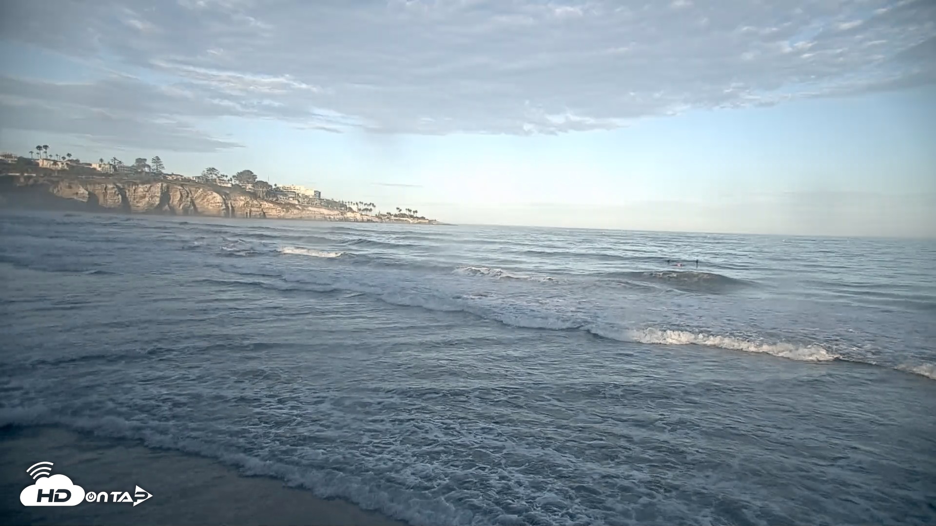 Snapshot of La Jolla Shores Live Surf Cam taken Sep 9, 2026, 7:06am PDT