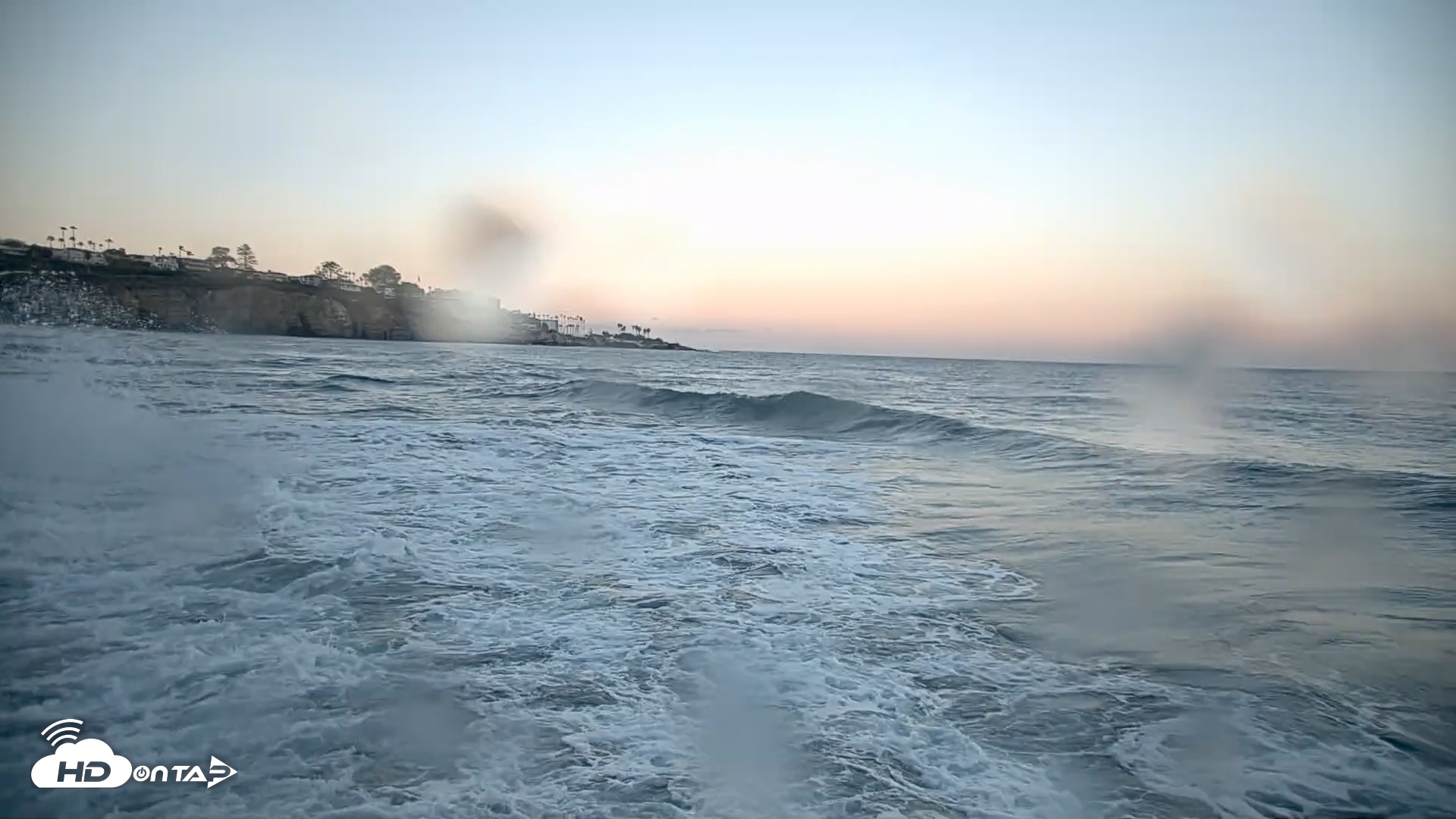 Snapshot of La Jolla Shores Live Surf Cam taken Oct 24, 2026, 7:08am PDT