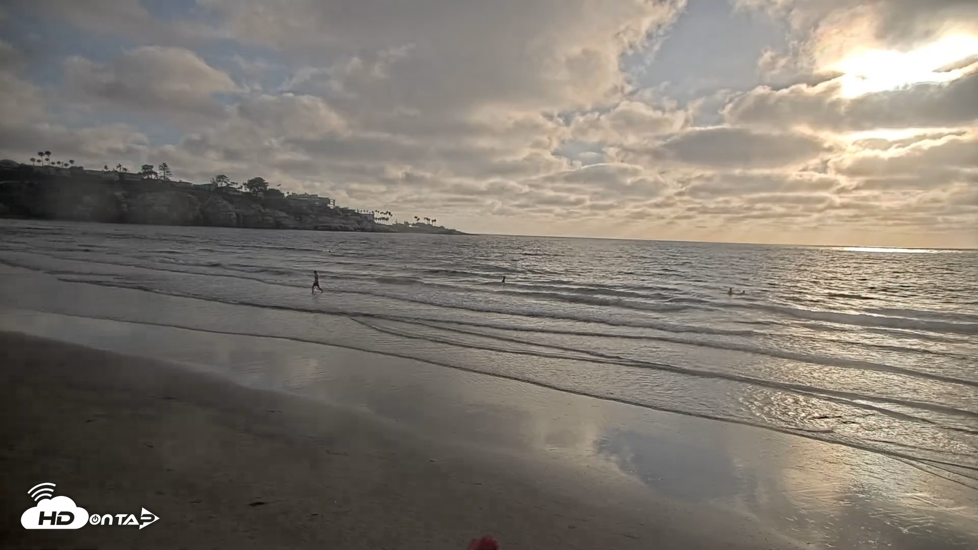 Snapshot of La Jolla Shores Live Surf Cam taken Jul 5, 2026, 7:06pm PDT