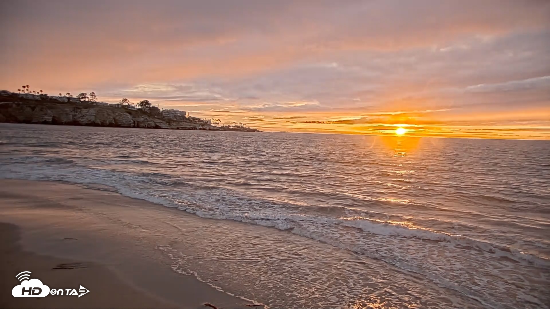 Snapshot of La Jolla Shores Live Surf Cam taken Apr 12, 2026, 7:13pm PDT