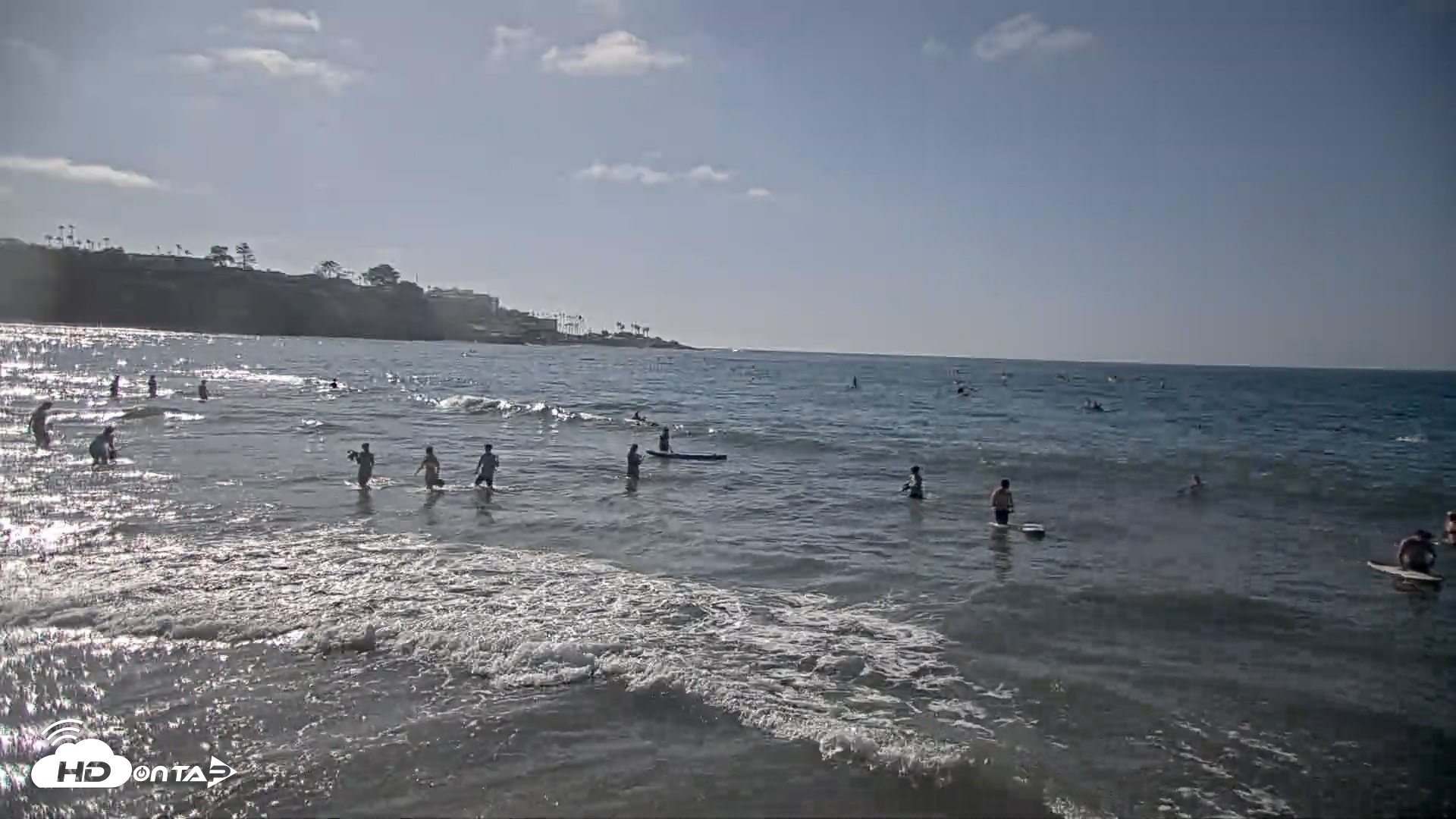 Snapshot of La Jolla Shores Live Surf Cam taken Oct 19, 2026, 3:27pm PDT