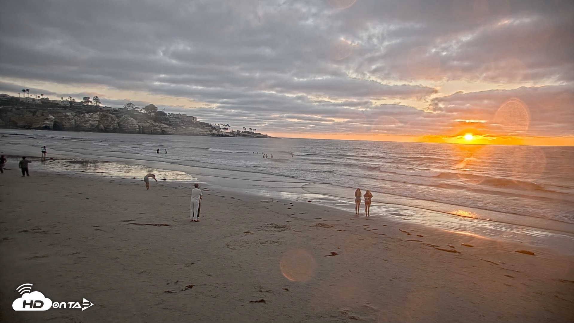 Snapshot of La Jolla Shores Live Surf Cam taken Aug 15, 2026, 7:30pm PDT