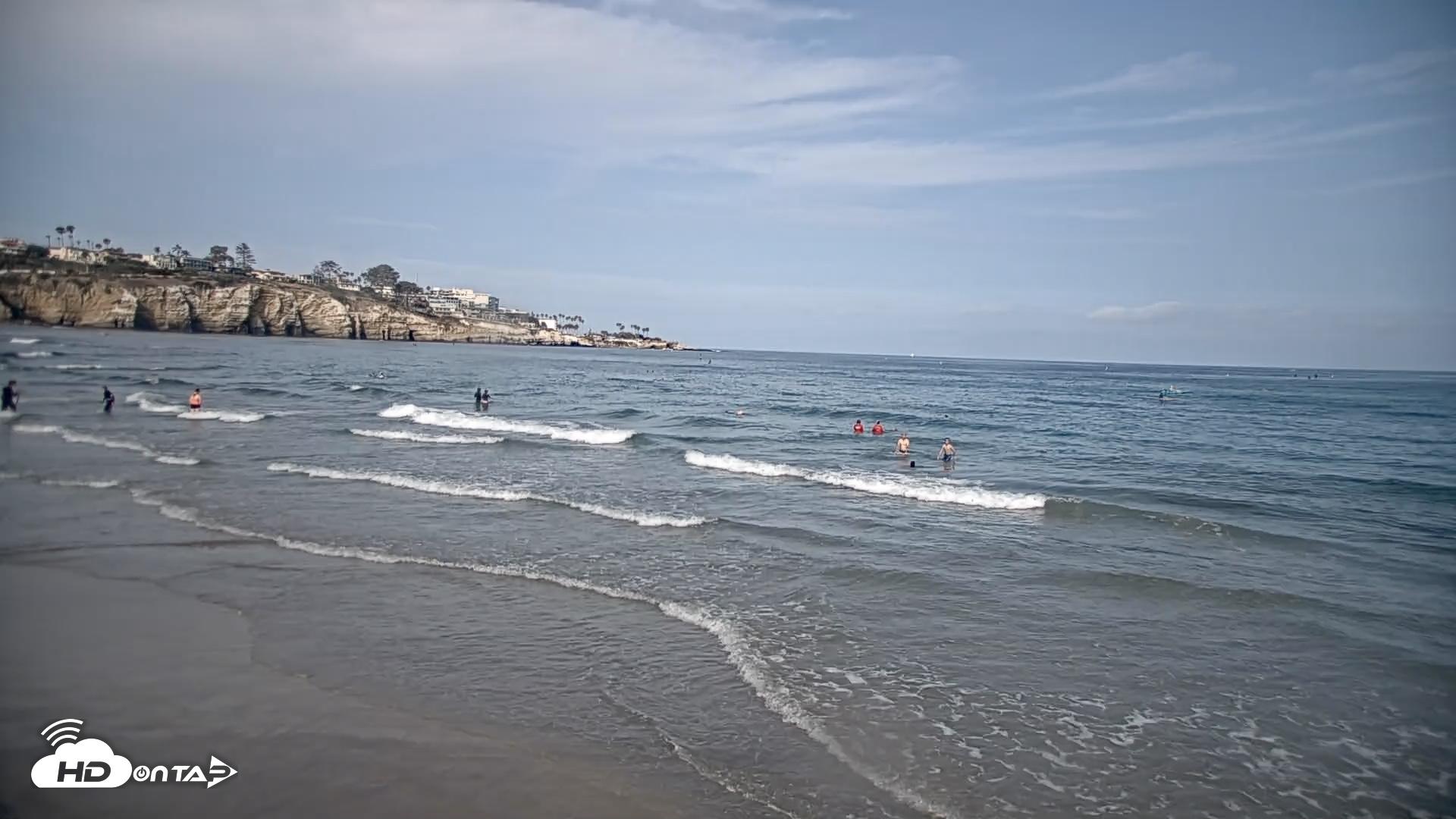 Snapshot of La Jolla Shores Live Surf Cam taken Aug 12, 2026, 8:47am PDT