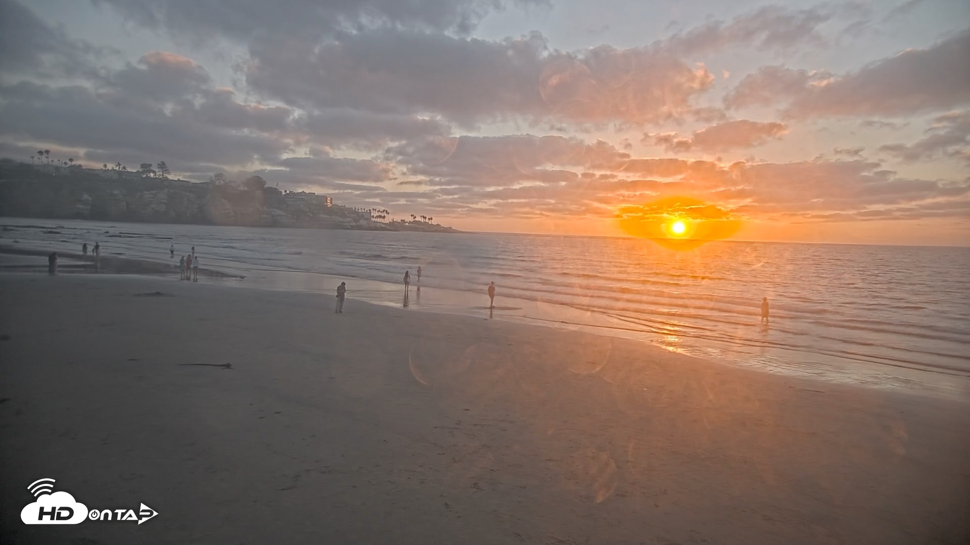 Snapshot of La Jolla Shores Live Surf Cam taken Sep 2, 2026, 7:07pm PDT