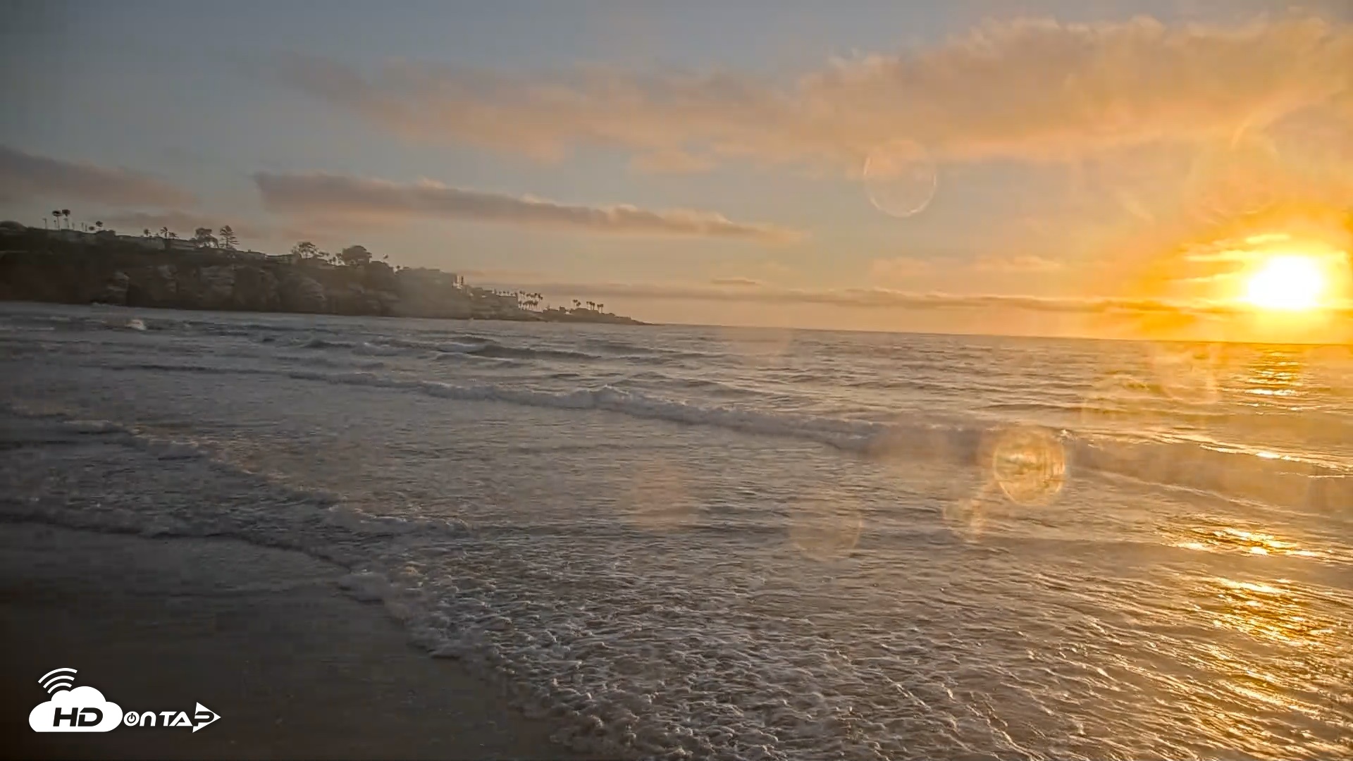 Snapshot of La Jolla Shores Live Surf Cam taken Jul 22, 2026, 7:39pm PDT