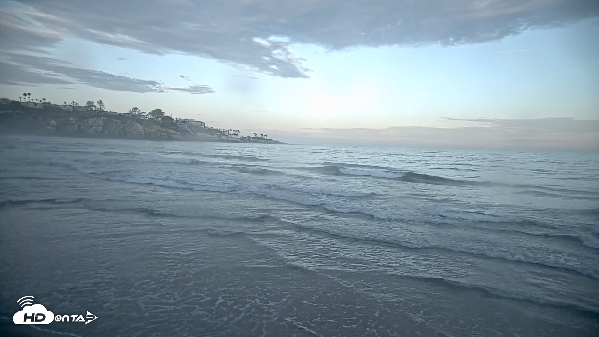 Snapshot of La Jolla Shores Live Surf Cam taken Sep 9, 2026, 6:48am PDT