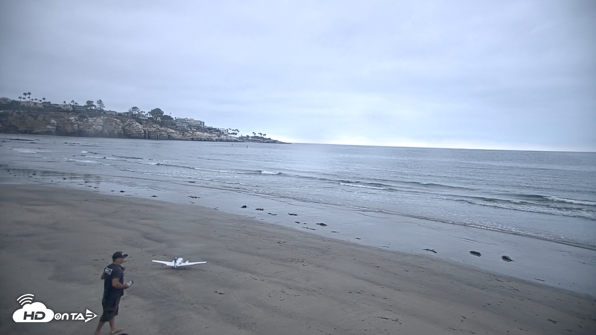 Snapshot of La Jolla Shores Live Surf Cam taken Jul 13, 2026, 7:17am PDT