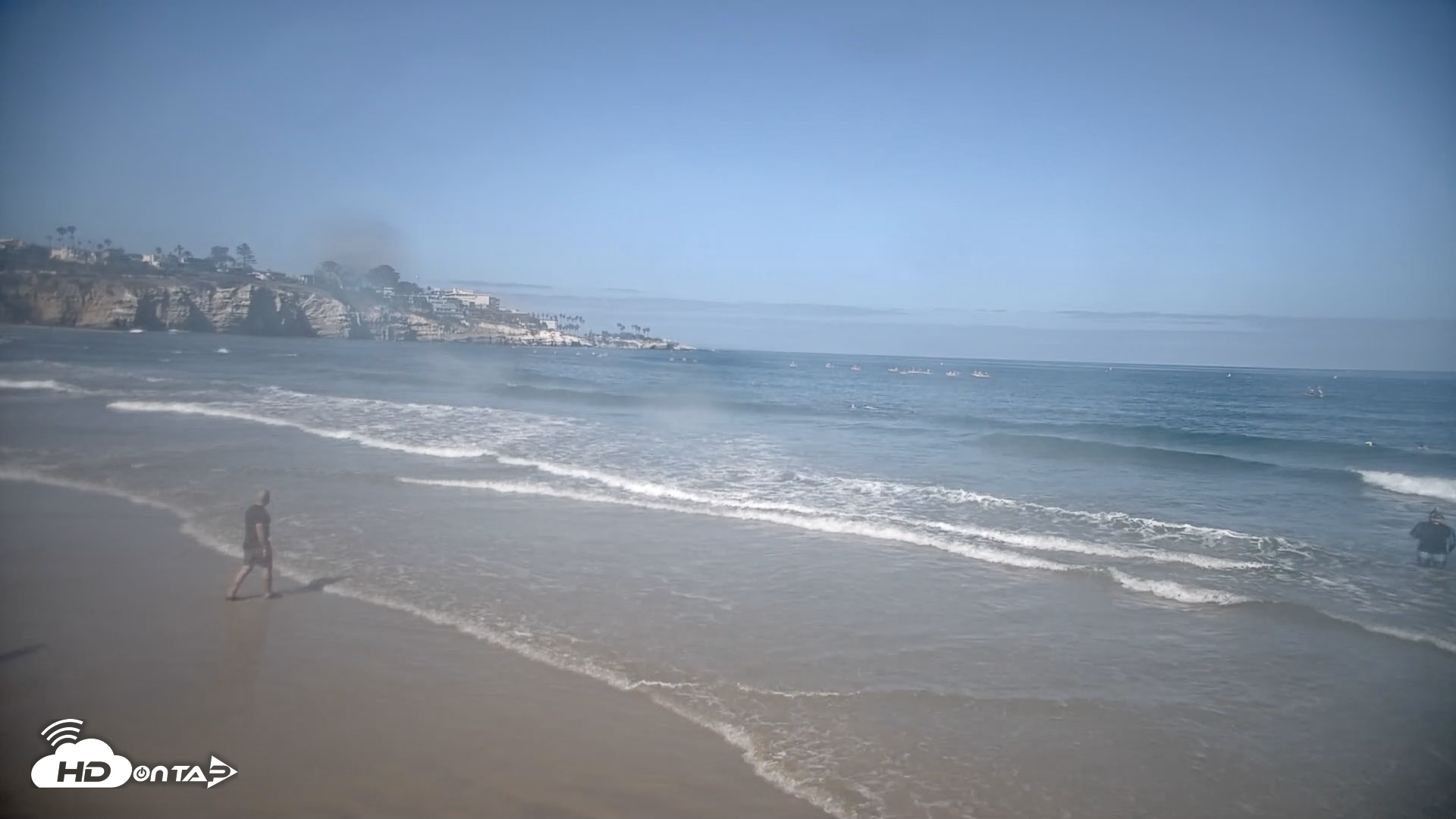 Snapshot of La Jolla Shores Live Surf Cam taken Sep 4, 2026, 10:01am PDT