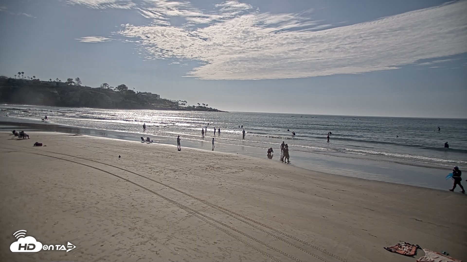 Snapshot of La Jolla Shores Live Surf Cam taken Sep 10, 2026, 4:14pm PDT