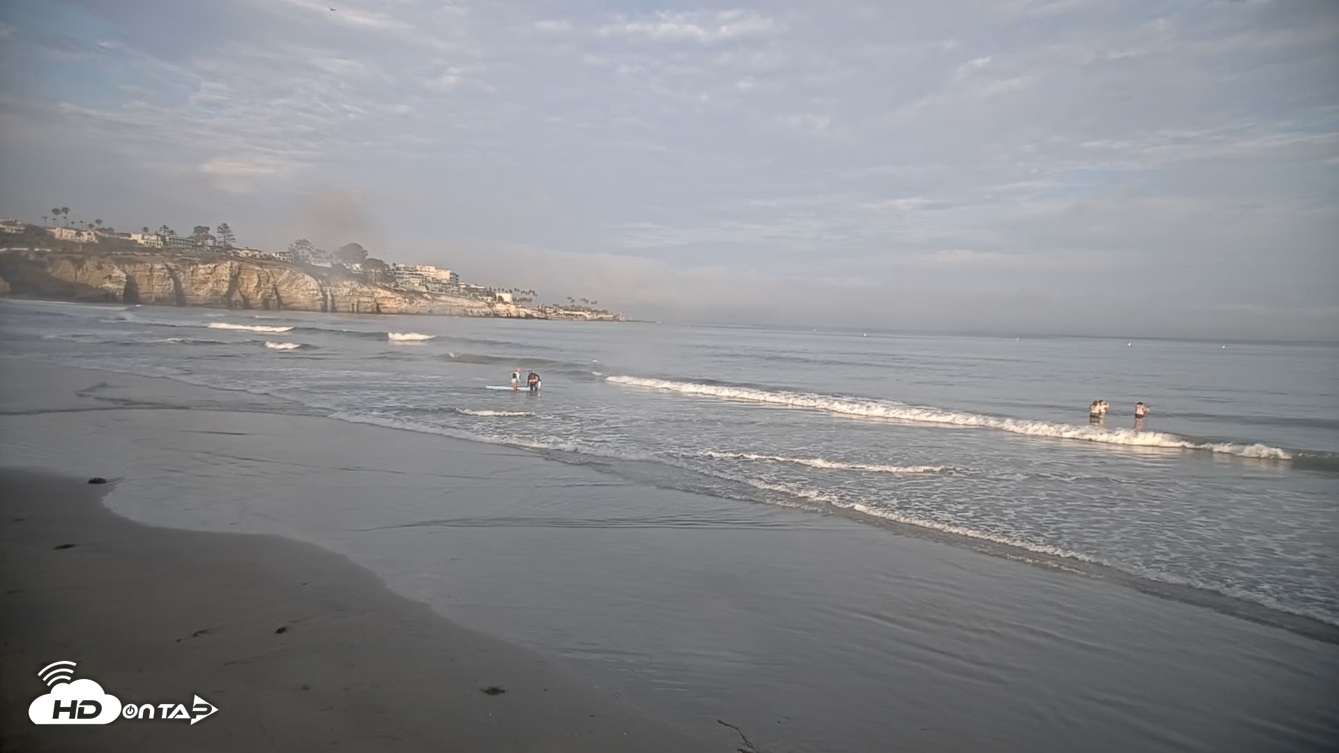 Snapshot of La Jolla Shores Live Surf Cam taken Aug 27, 2026, 7:00am PDT