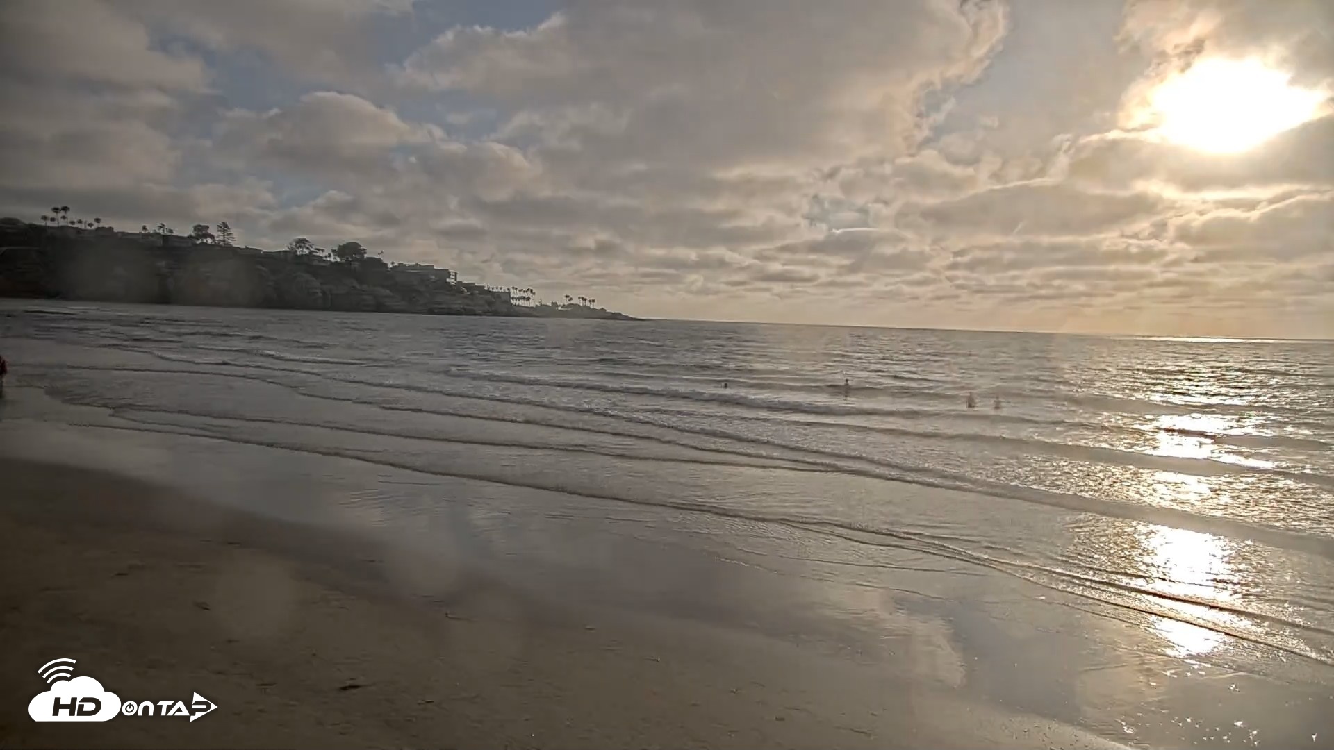 Snapshot of La Jolla Shores Live Surf Cam taken Jul 5, 2026, 7:06pm PDT