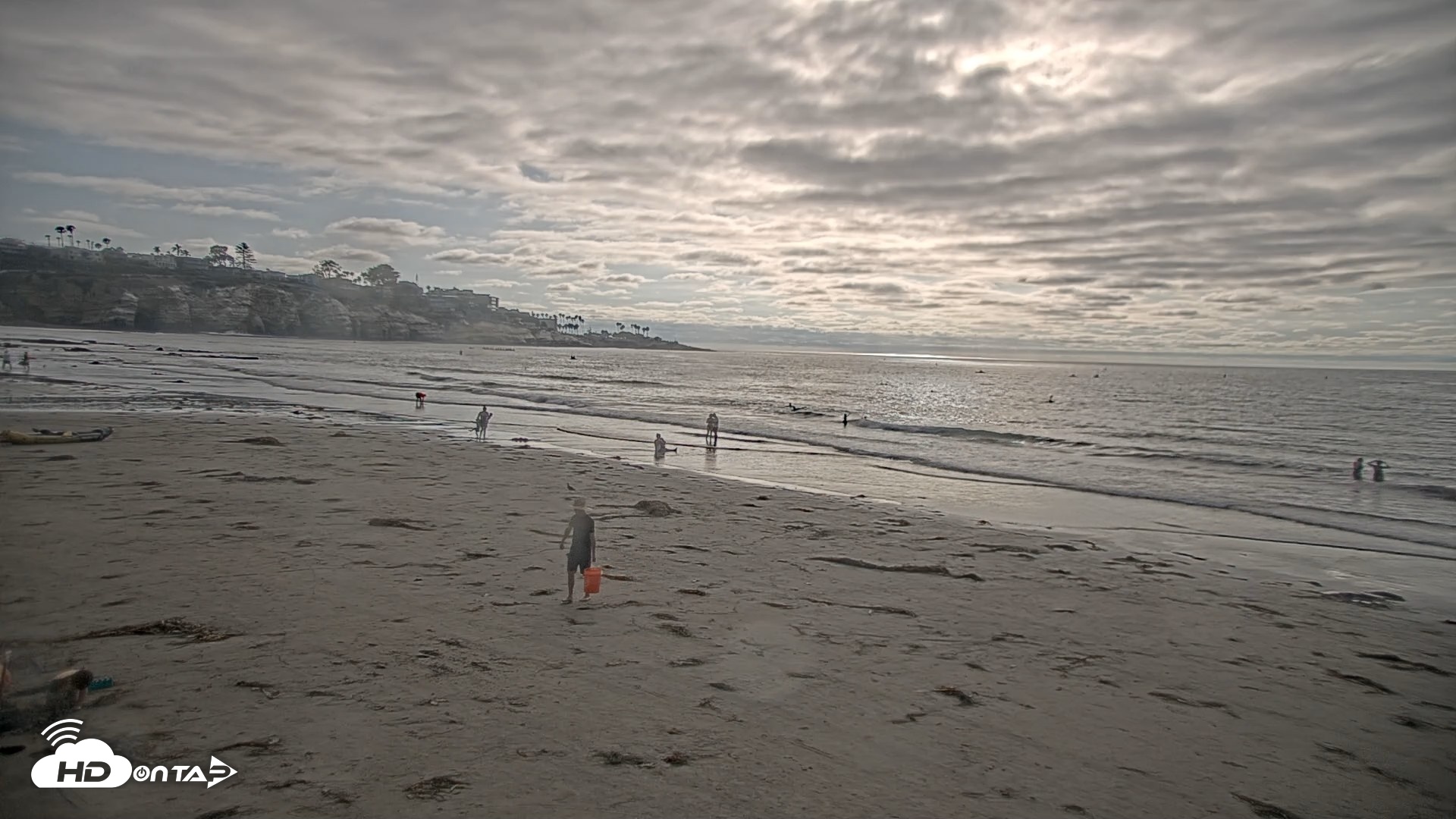 Snapshot of La Jolla Shores Live Surf Cam taken Aug 14, 2026, 5:54pm PDT