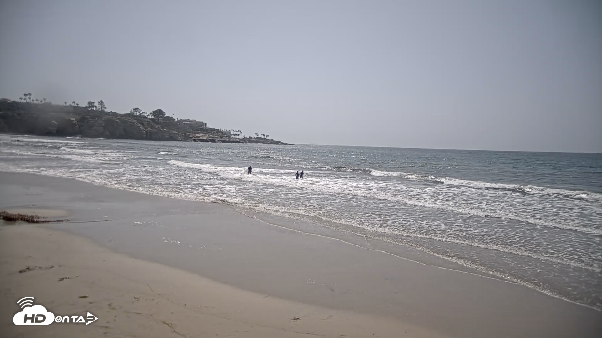 Snapshot of La Jolla Shores Live Surf Cam taken May 18, 2026, 3:13pm PDT
