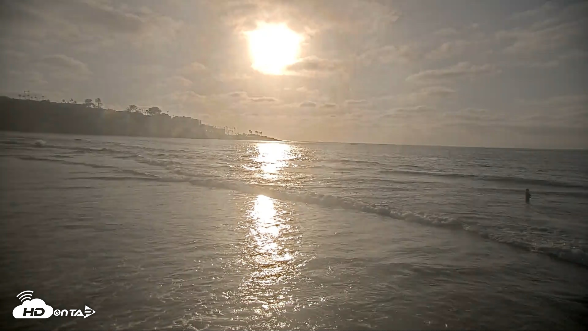 Snapshot of La Jolla Shores Live Surf Cam taken Sep 24, 2026, 5:45pm PDT