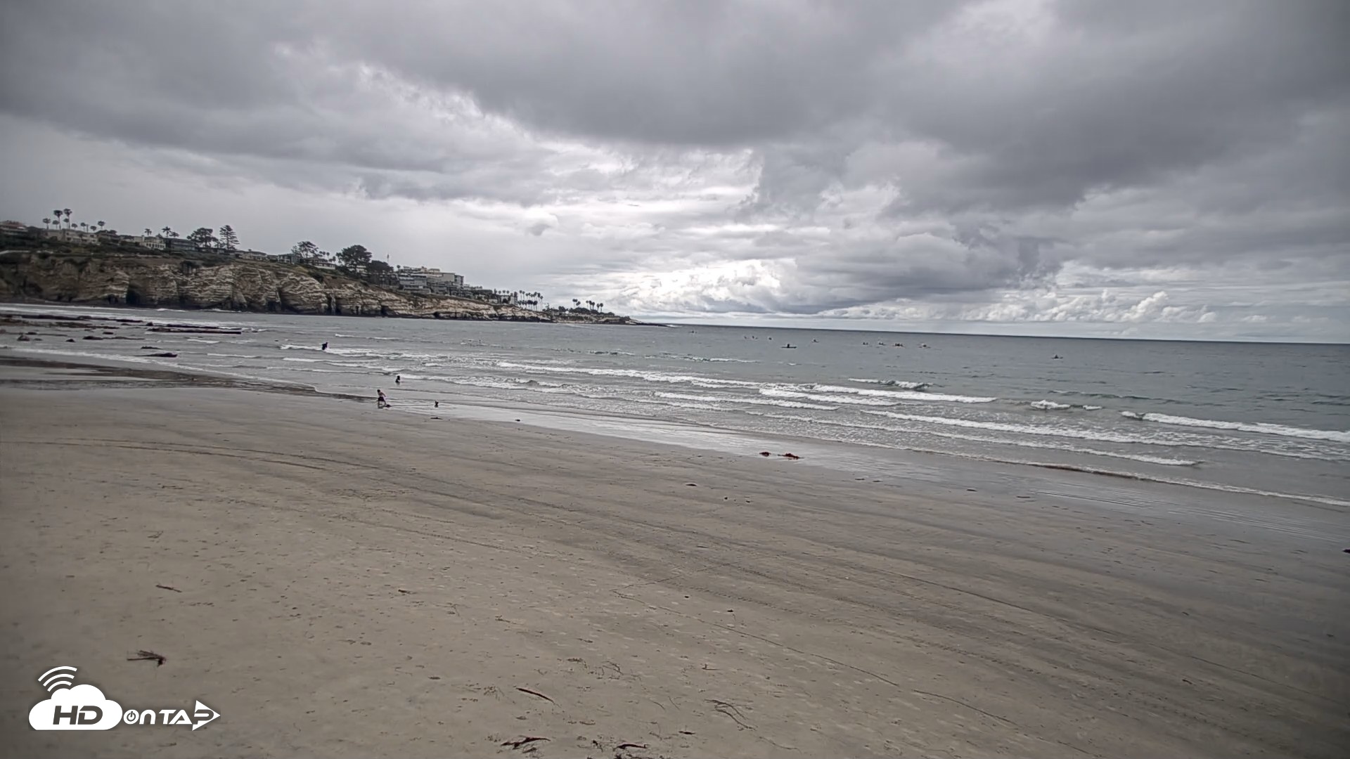 Snapshot of La Jolla Shores Live Surf Cam taken Apr 12, 2026, 2:48pm PDT