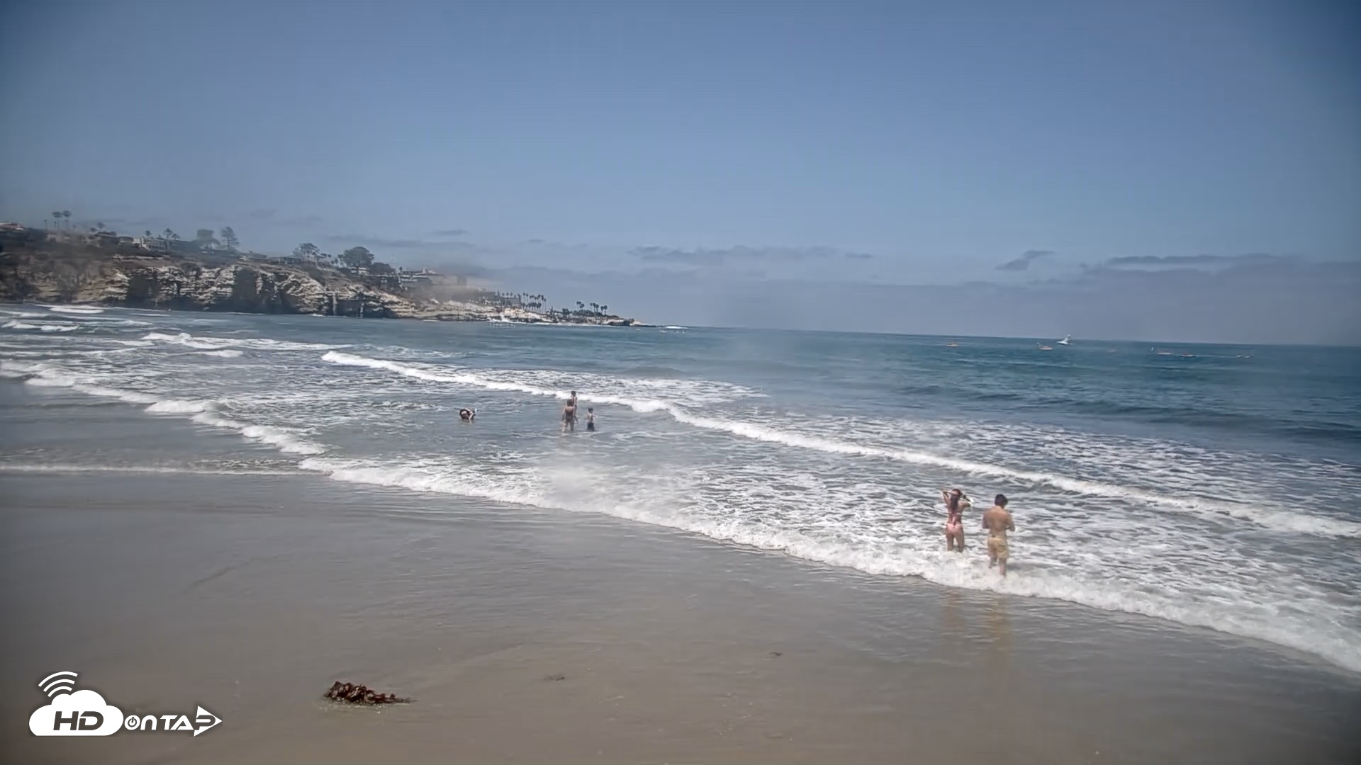 Snapshot of La Jolla Shores Live Surf Cam taken Jul 28, 2026, 11:56am PDT