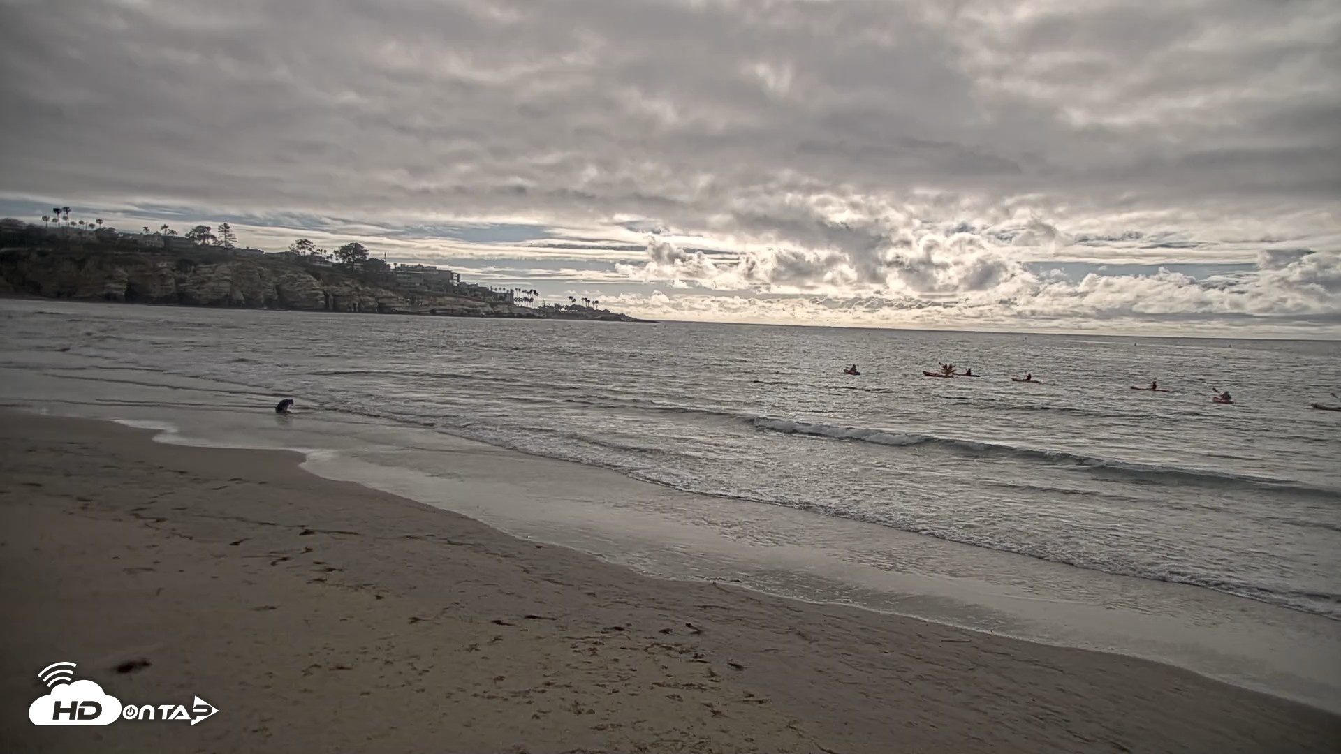 Snapshot of La Jolla Shores Live Surf Cam taken Apr 21, 2026, 5:45pm PDT