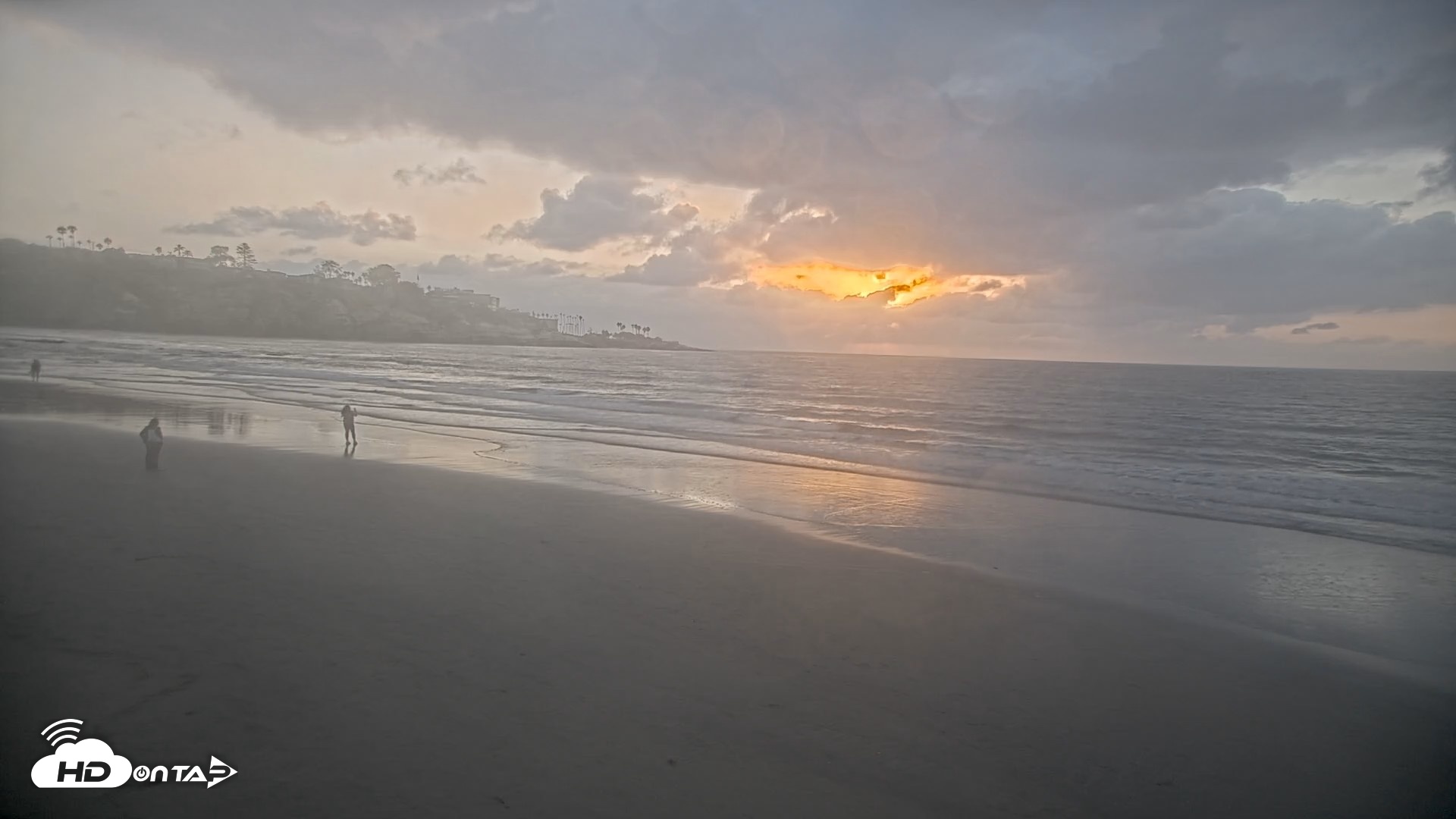 Snapshot of La Jolla Shores Live Surf Cam taken Sep 16, 2026, 6:43pm PDT