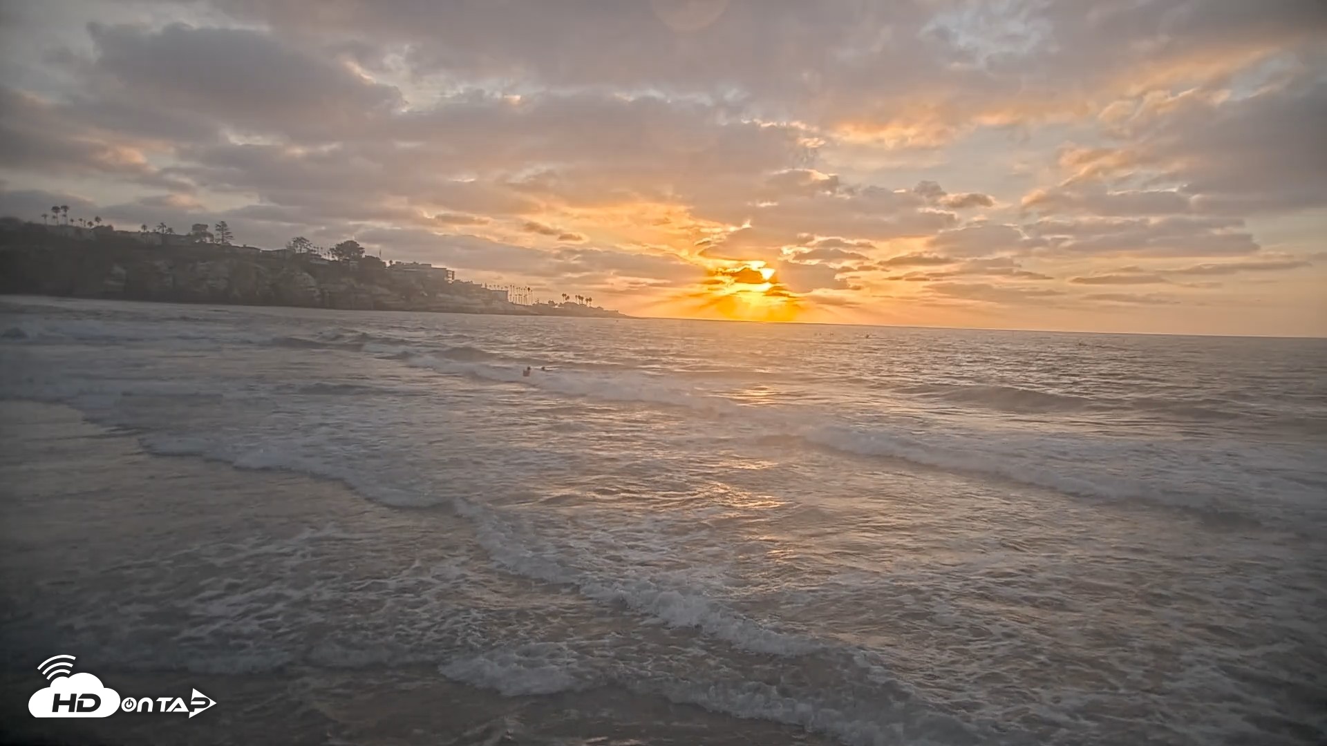 Snapshot of La Jolla Shores Live Surf Cam taken Sep 19, 2026, 6:37pm PDT