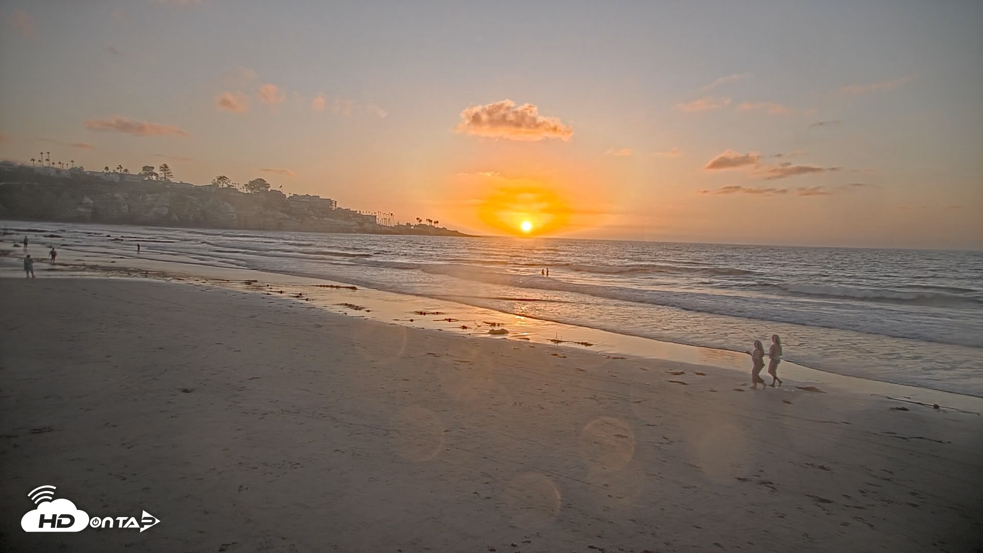 Snapshot of La Jolla Shores Live Surf Cam taken Sep 28, 2026, 6:33pm PDT
