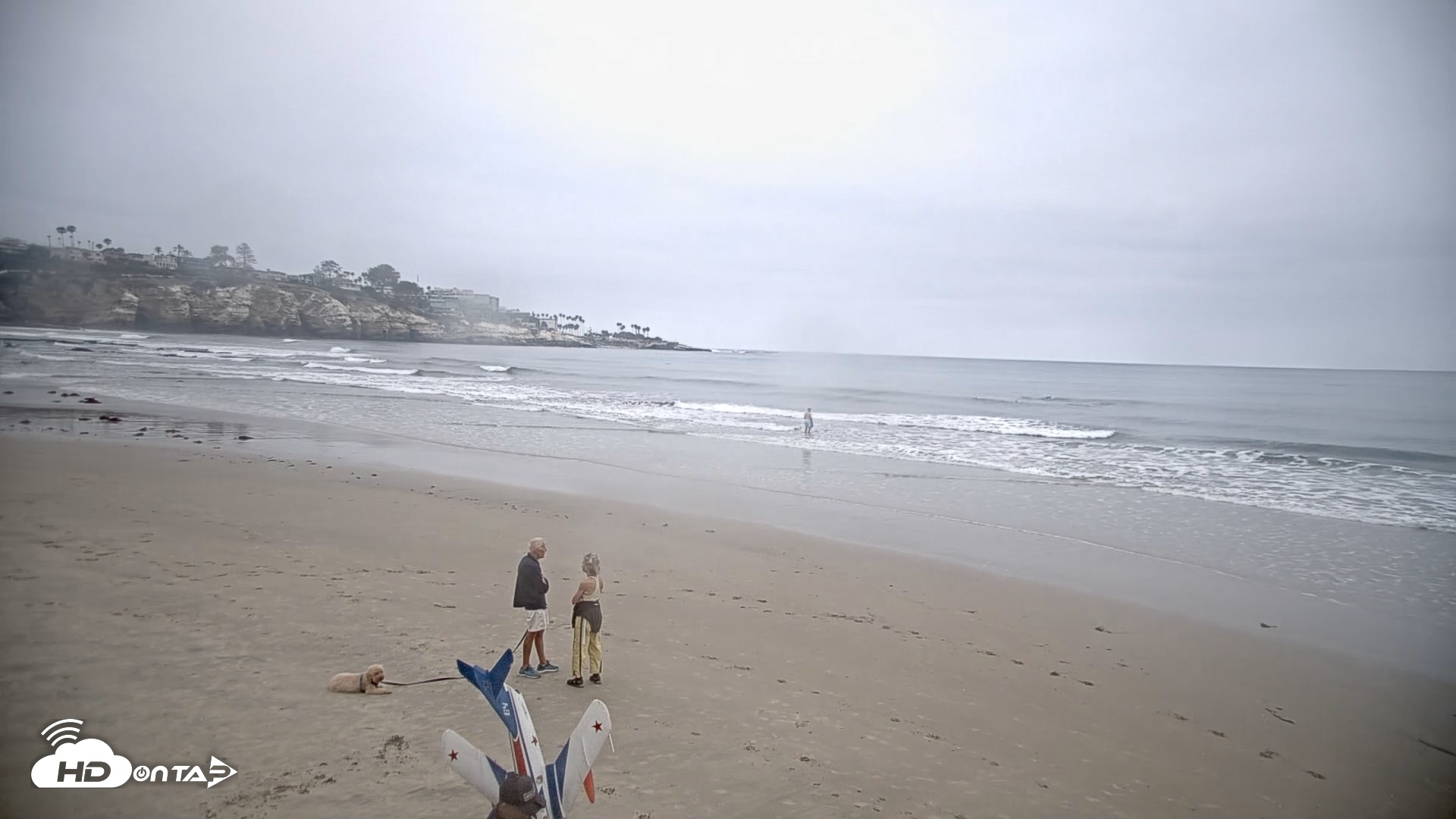 Snapshot of La Jolla Shores Live Surf Cam taken Jul 29, 2026, 7:19am PDT