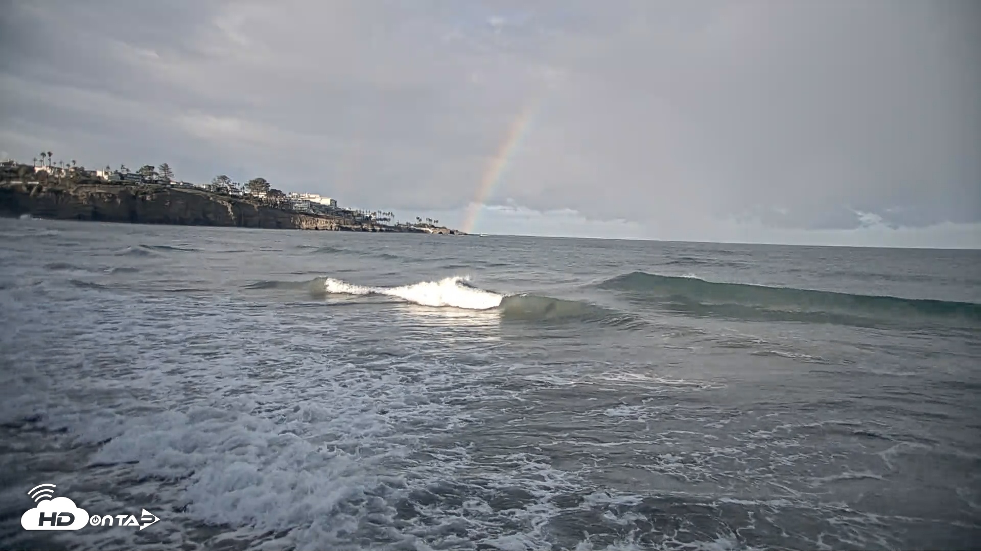 Snapshot of La Jolla Shores Live Surf Cam taken Nov 18, 2025, 7:31am PST