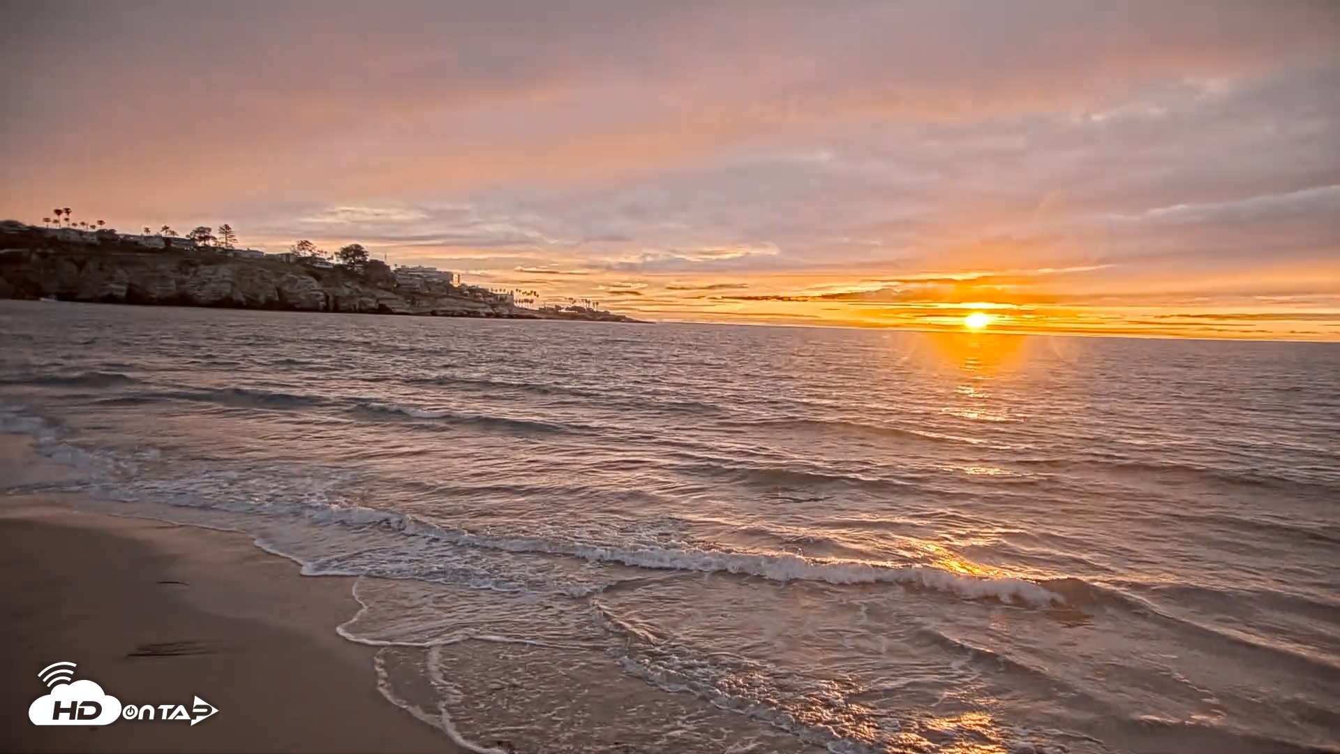 Snapshot of La Jolla Shores Live Surf Cam taken Apr 12, 2026, 7:16pm PDT