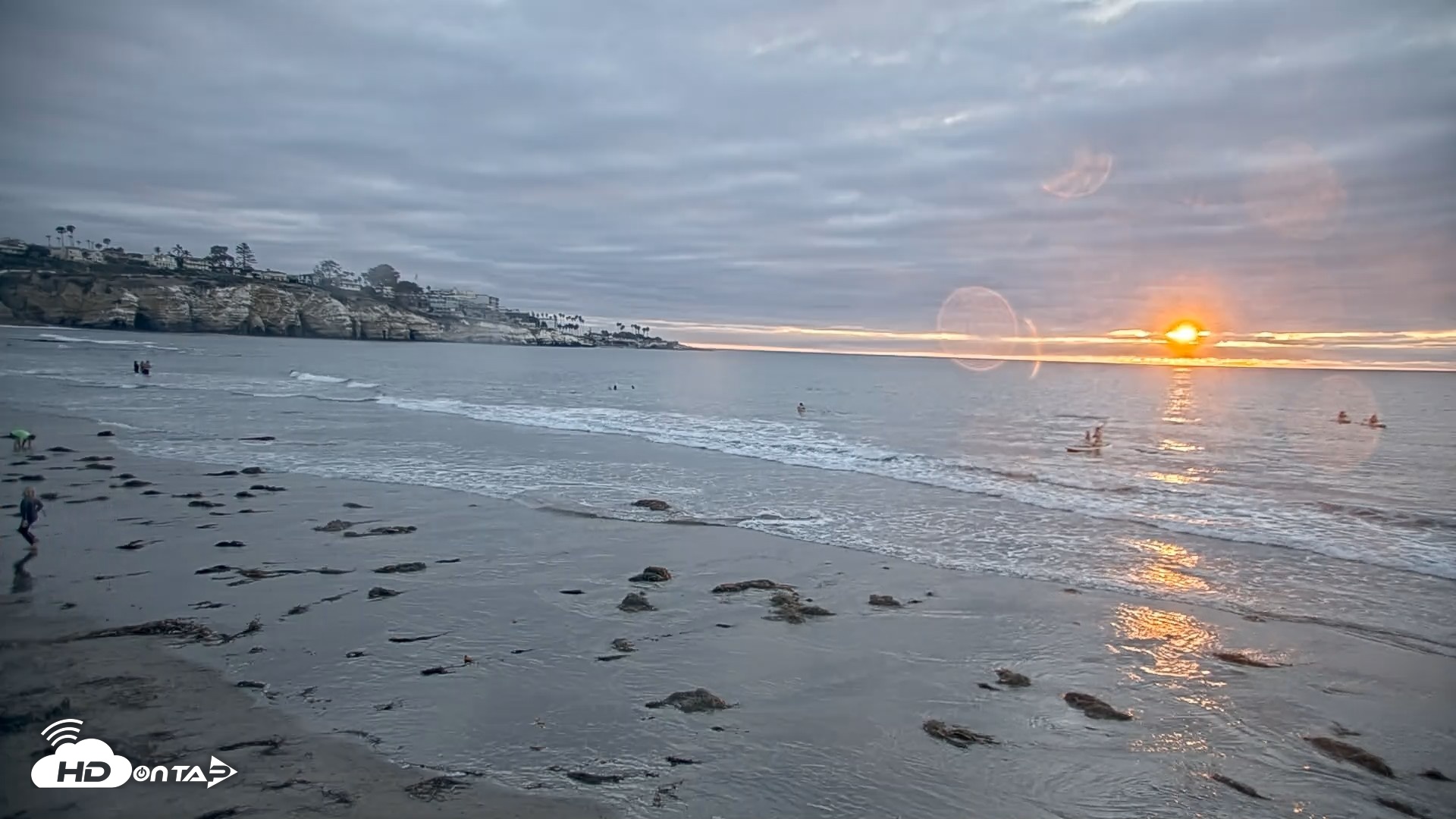 Snapshot of La Jolla Shores Live Surf Cam taken Aug 14, 2026, 7:26pm PDT