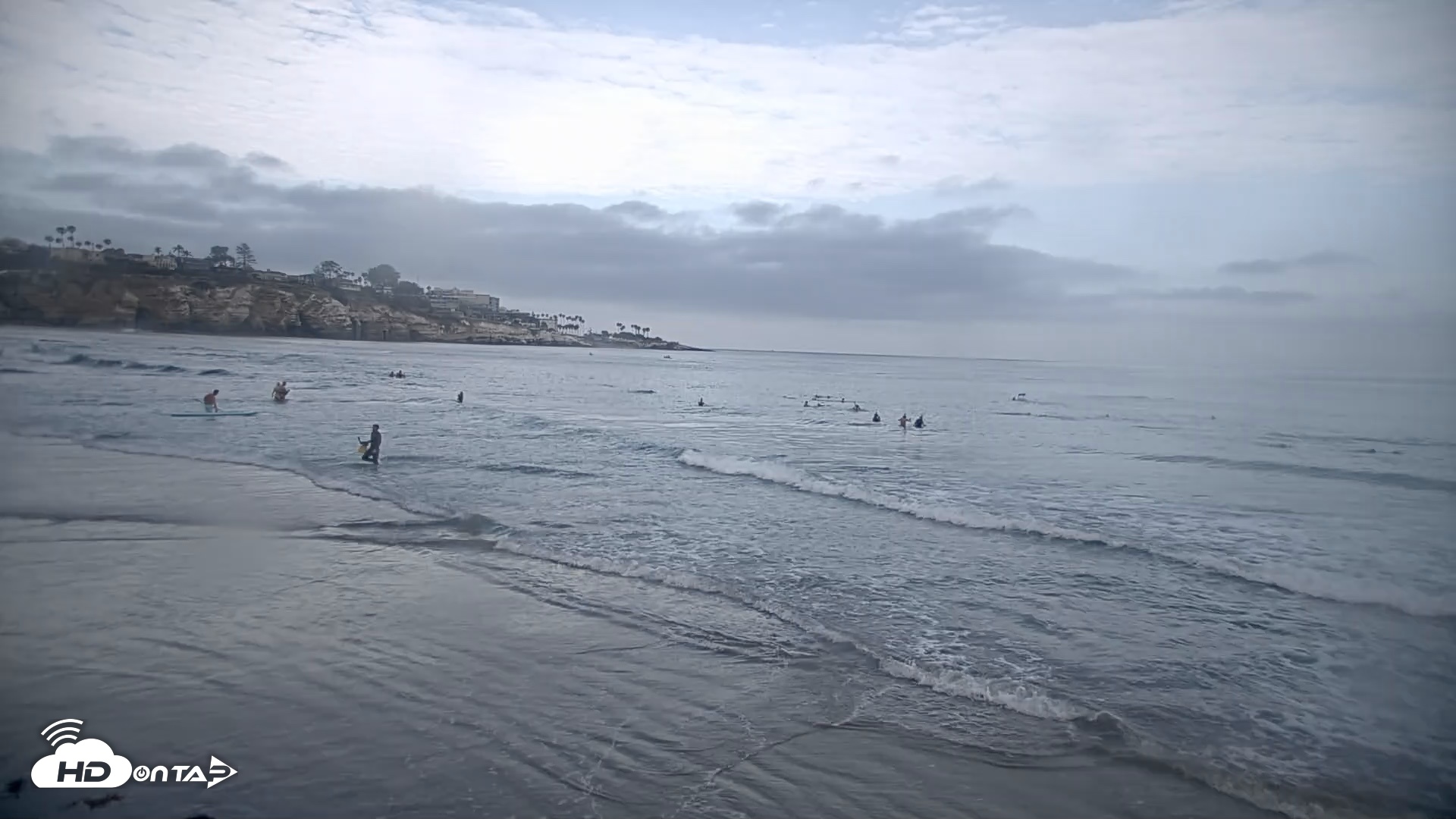 Snapshot of La Jolla Shores Live Surf Cam taken Jul 12, 2026, 8:17am PDT