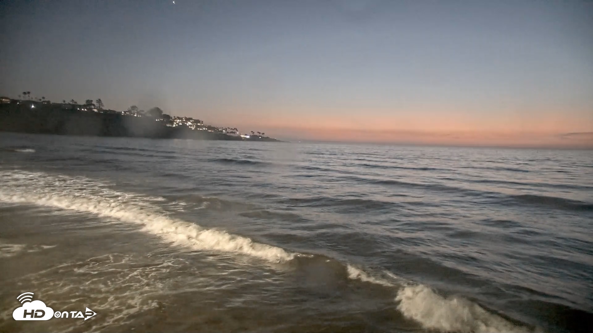 Snapshot of La Jolla Shores Live Surf Cam taken Aug 22, 2026, 8:02pm PDT