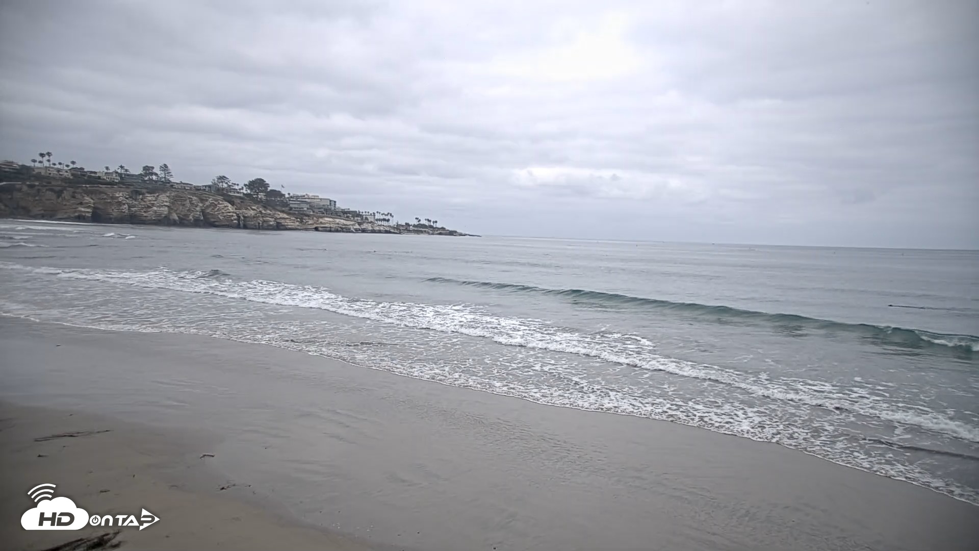 Snapshot of La Jolla Shores Live Surf Cam taken May 15, 2026, 7:21am PDT