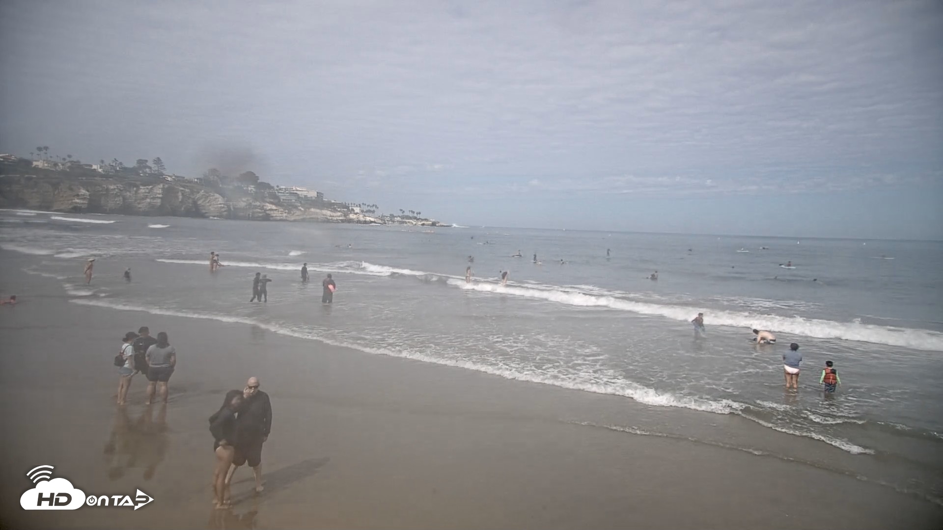 Snapshot of La Jolla Shores Live Surf Cam taken Sep 5, 2026, 10:07am PDT
