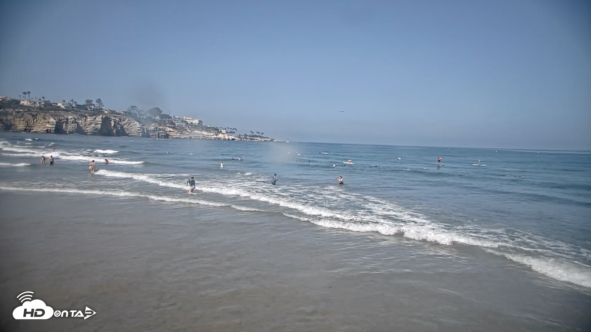 Snapshot of La Jolla Shores Live Surf Cam taken Aug 25, 2026, 10:11am PDT