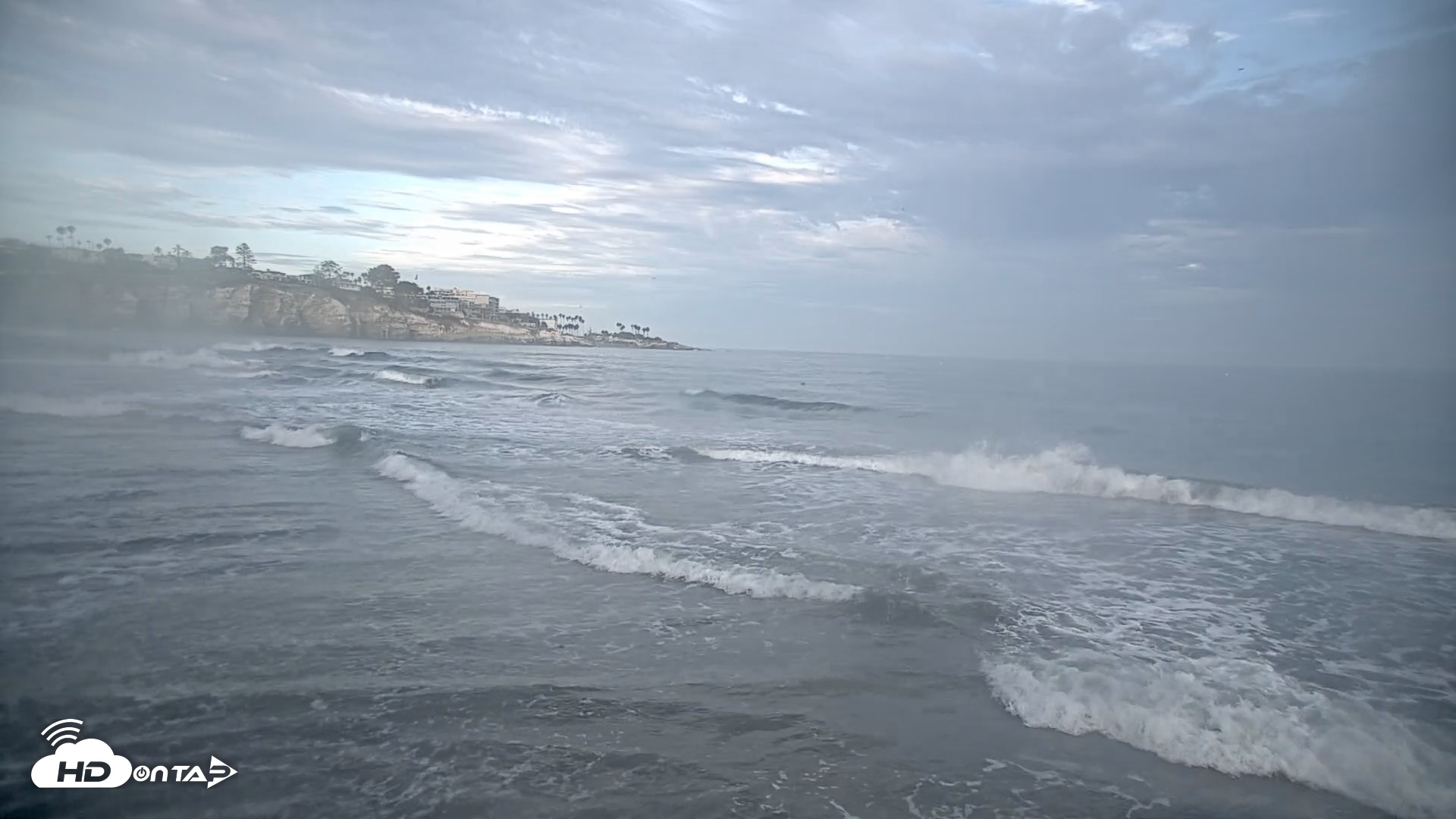 Snapshot of La Jolla Shores Live Surf Cam taken Sep 8, 2026, 7:08am PDT