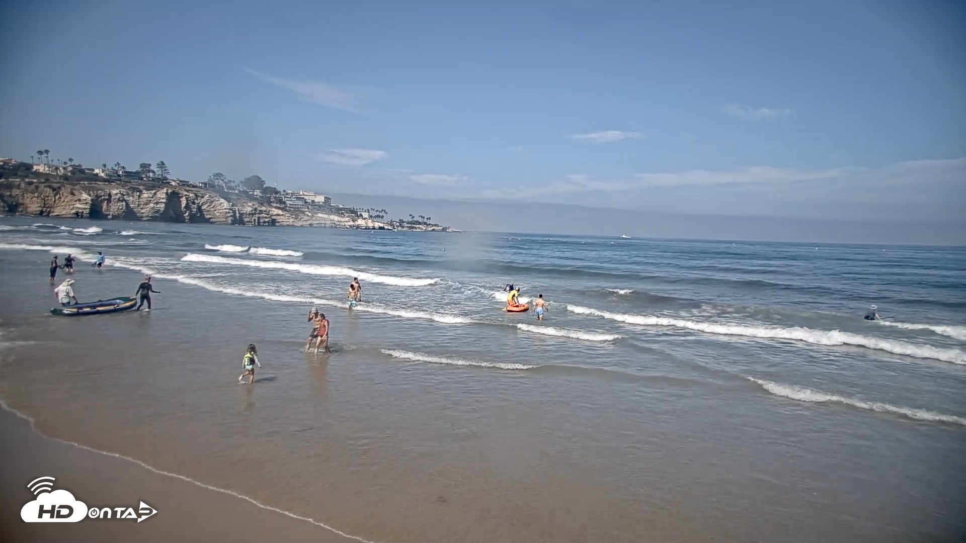 Snapshot of La Jolla Shores Live Surf Cam taken Aug 18, 2026, 10:14am PDT