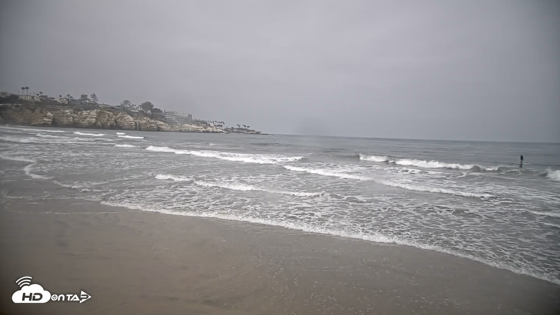 Snapshot of La Jolla Shores Live Surf Cam taken Jul 24, 2026, 9:05am PDT