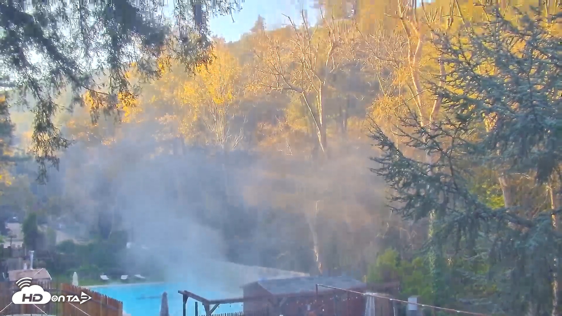 Snapshot of Big Sur River Inn Live Webcam taken Dec 29, 2025, 8:19am PST