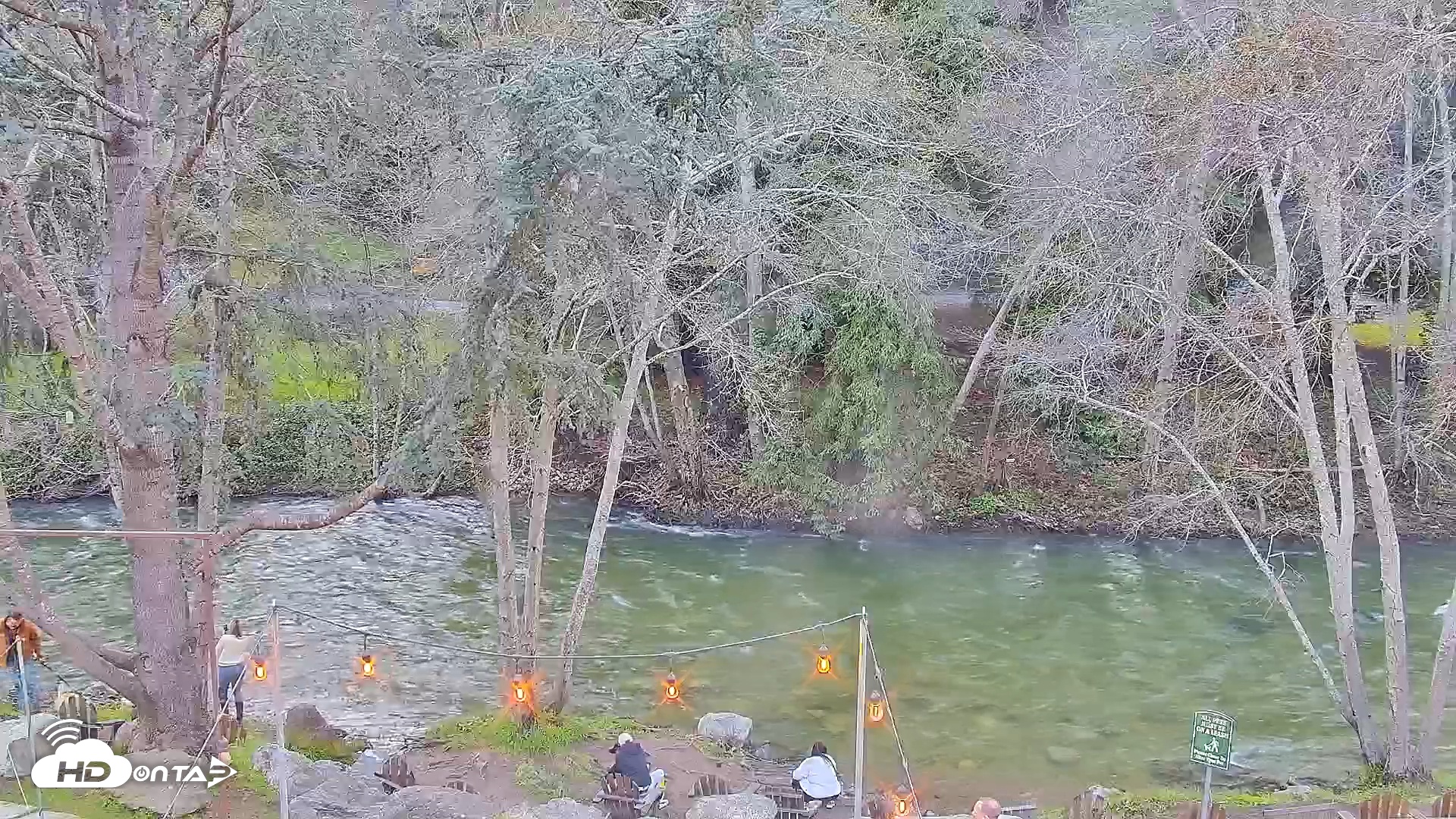 Snapshot of Big Sur River Inn Live Webcam taken Feb 20, 2026, 5:04pm PST