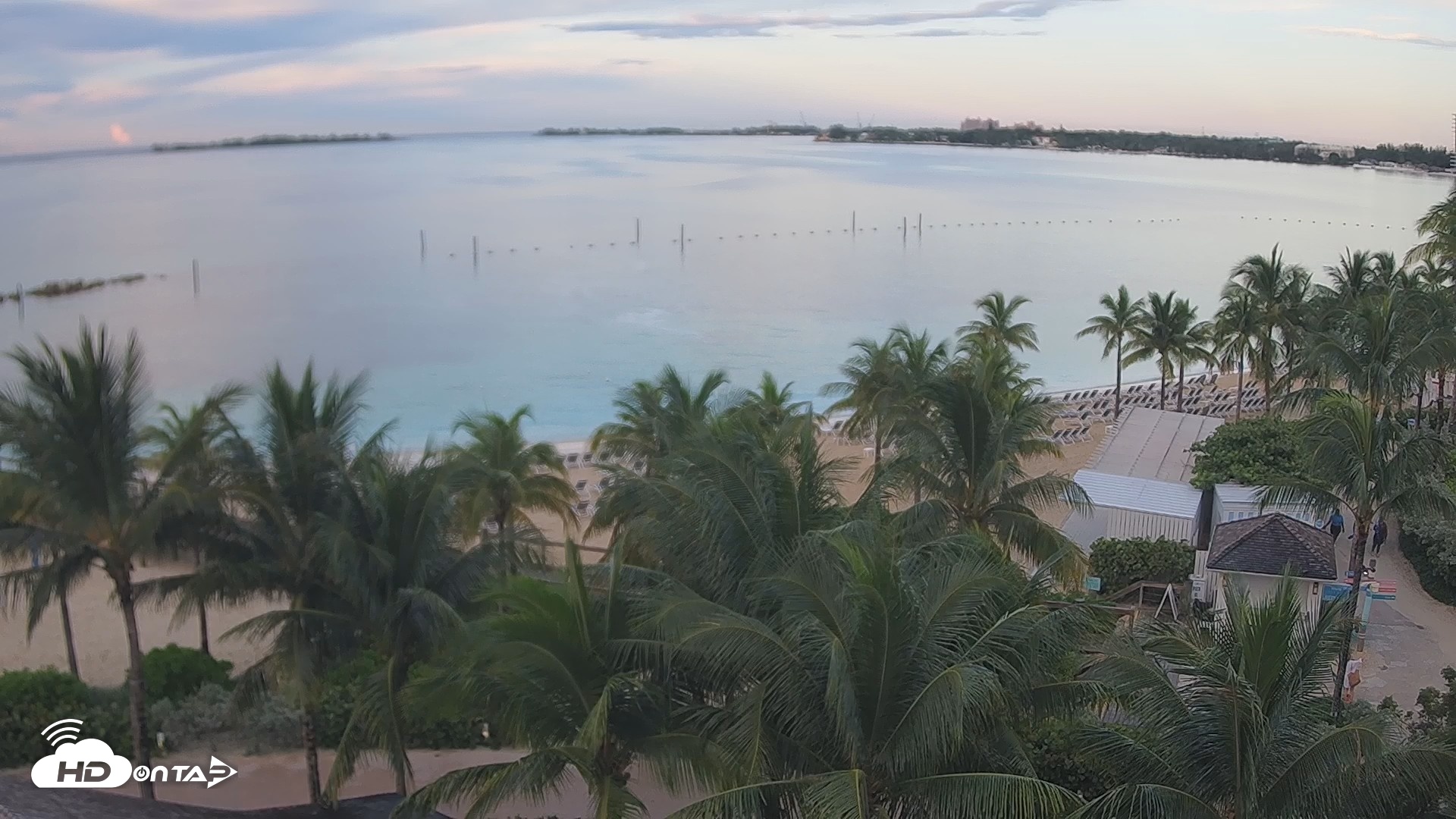 Snapshot of Baha Mar Resort - Nassau Bahamas Live Webcam taken Sep 7, 2026, 7:06pm EDT