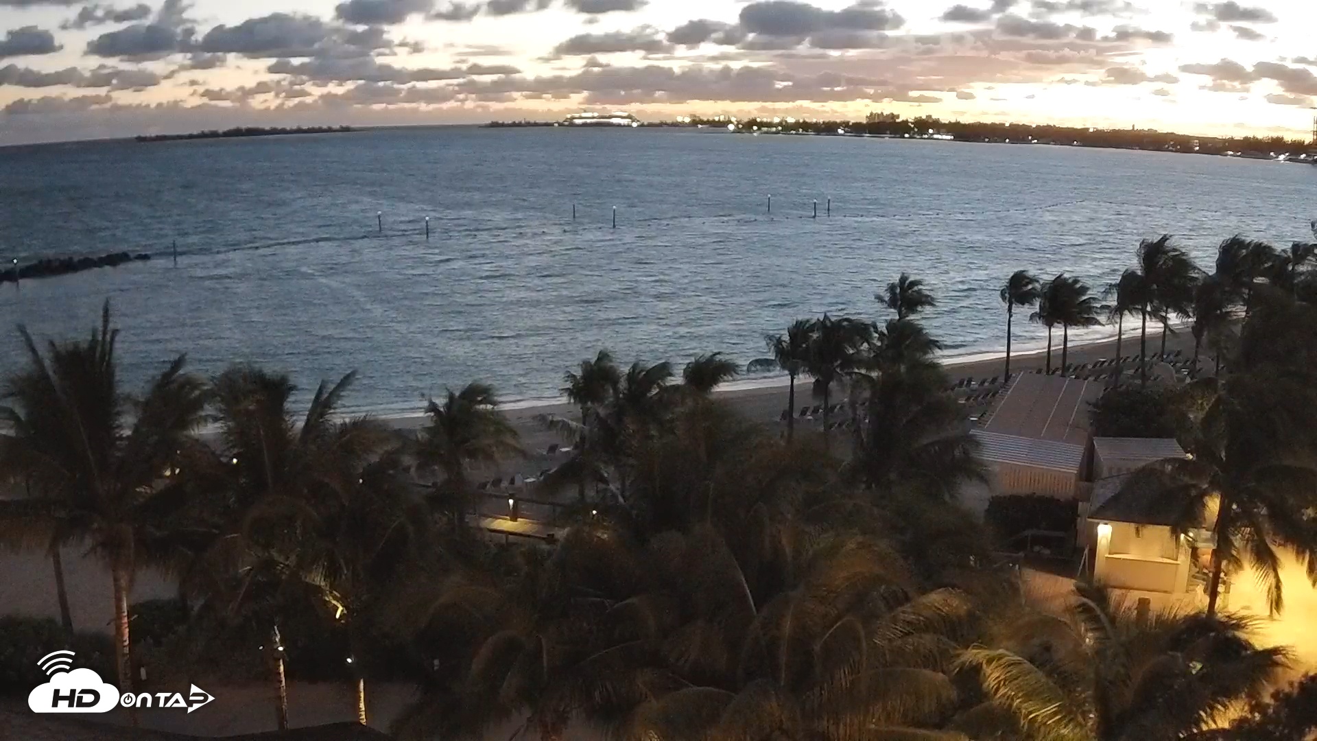 Snapshot of Baha Mar Resort - Nassau Bahamas Live Webcam taken Oct 15, 2025, 6:42am EDT
