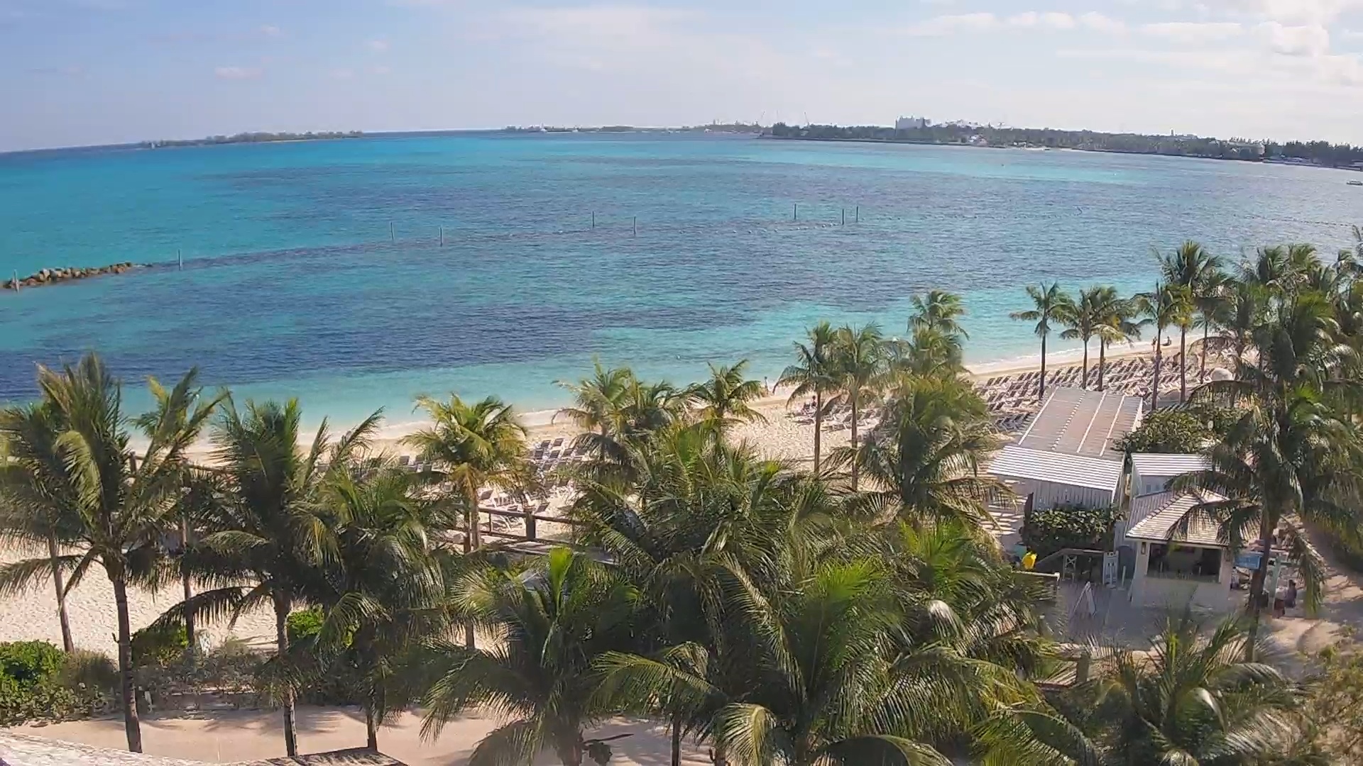 Snapshot of Baha Mar Resort - Nassau Bahamas Live Webcam taken Jan 30, 2025, 9:49am EST